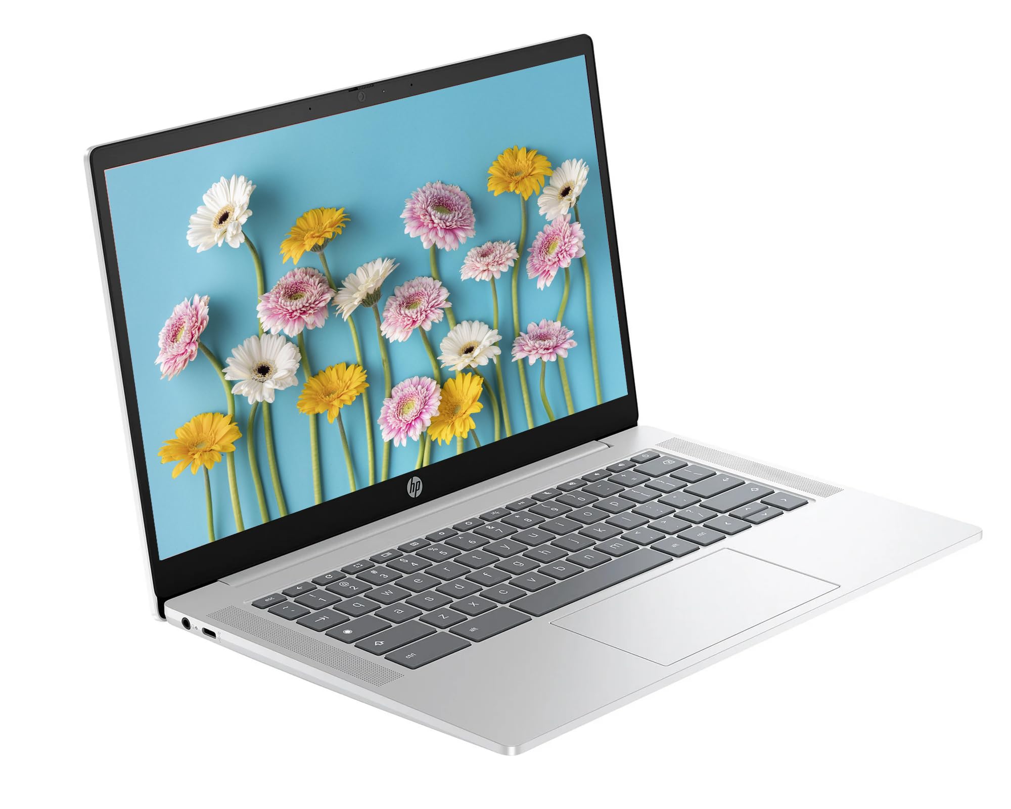 Hp Chromebook | 14'' Hd Laptop | 4Gb Ram | 128Gb Ssd & 128Gb Portable Ssd | Intel 4 Core Cpu | Webcam | Usb C | Wi Fi | Bluetoot