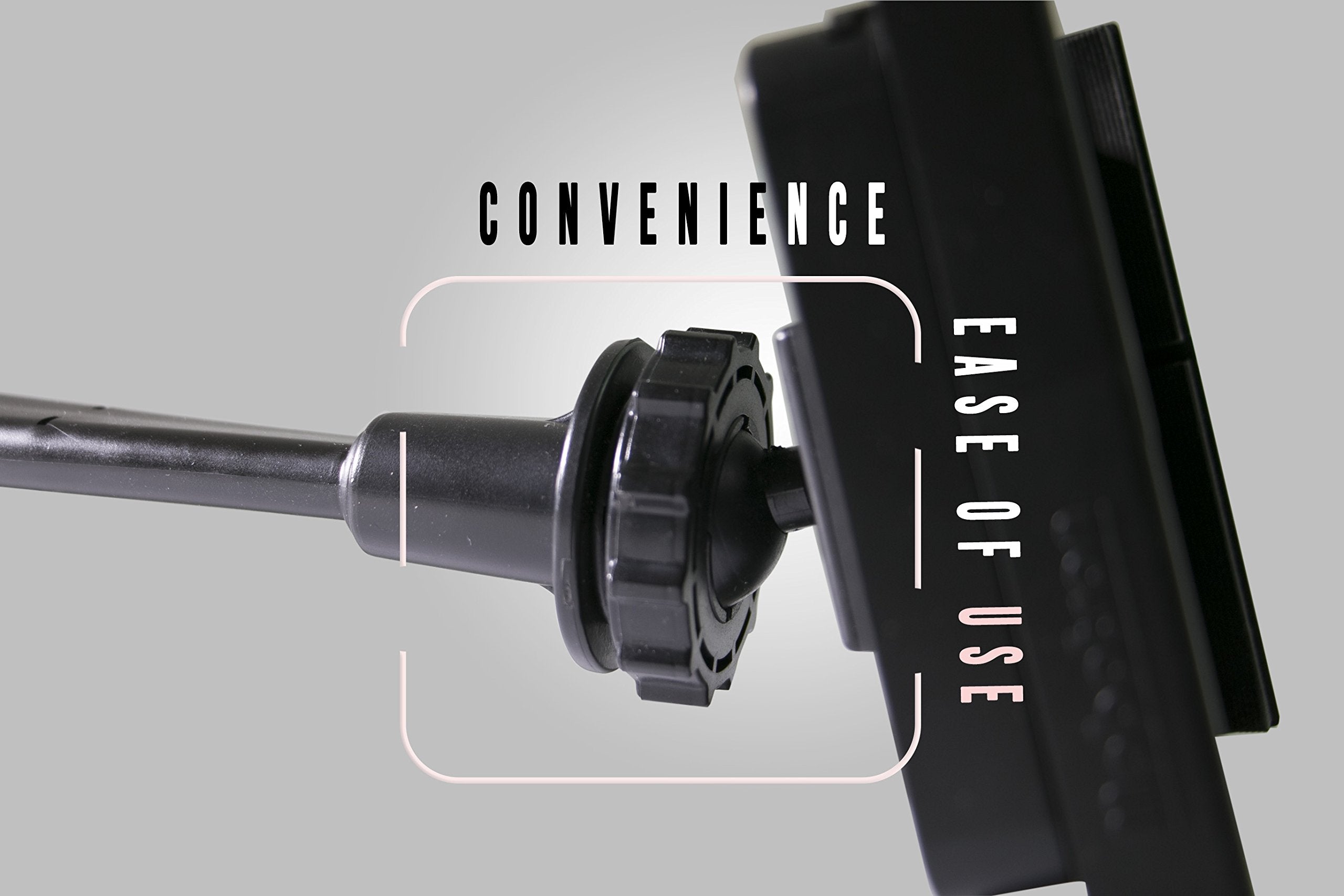 Mobotron Car Windshield Mount For 5'' To 12'' Smartphones & Tablets, Heavy Duty, Strong Suction Cup, U Shaped Holding Base, Acce