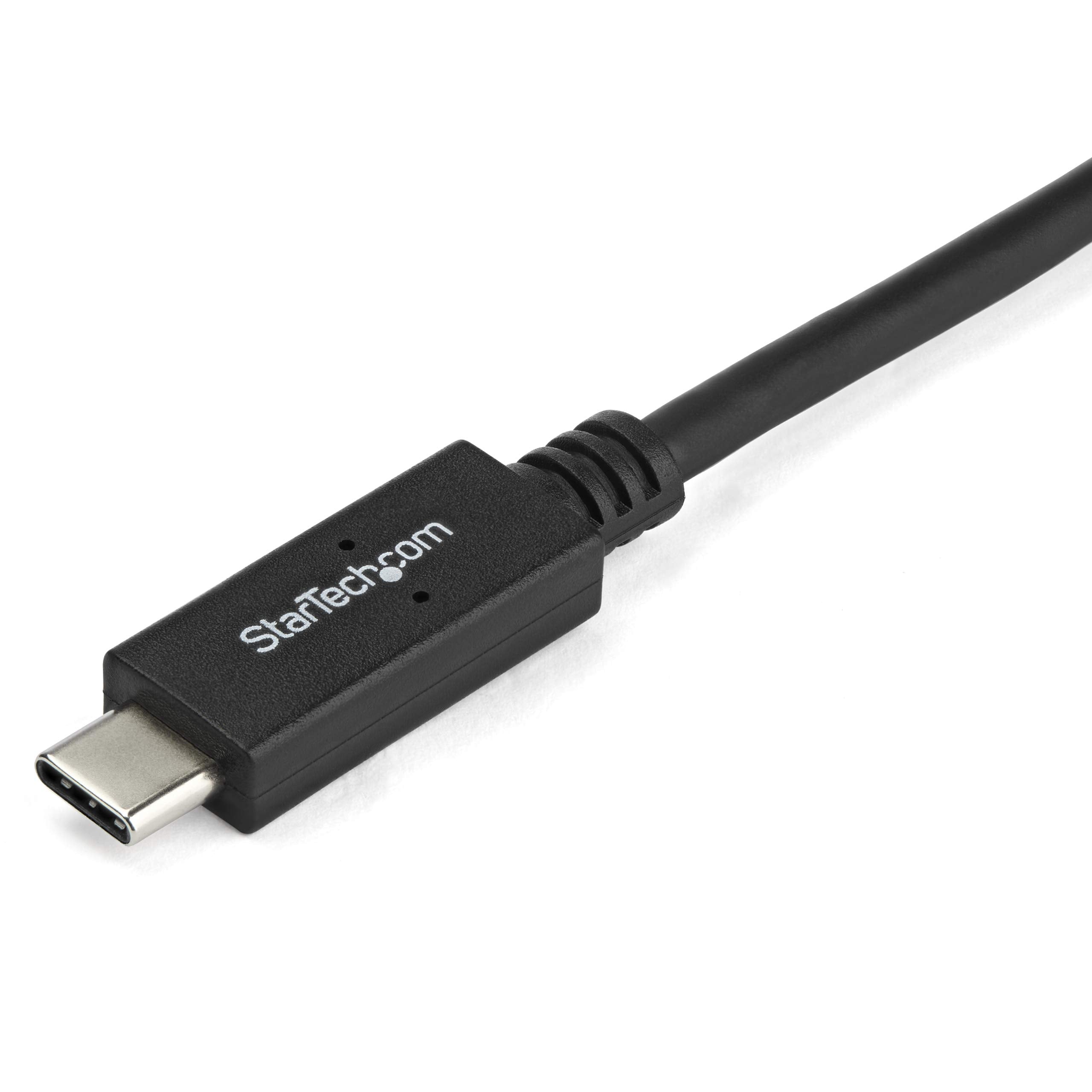Startech.Com 3.3 Ft / 1 M Usb C To Dvi Cable   Usb Type C Video Adapter Cable   1920 X 1200   Black (Cdp2Dvimm1Mb)