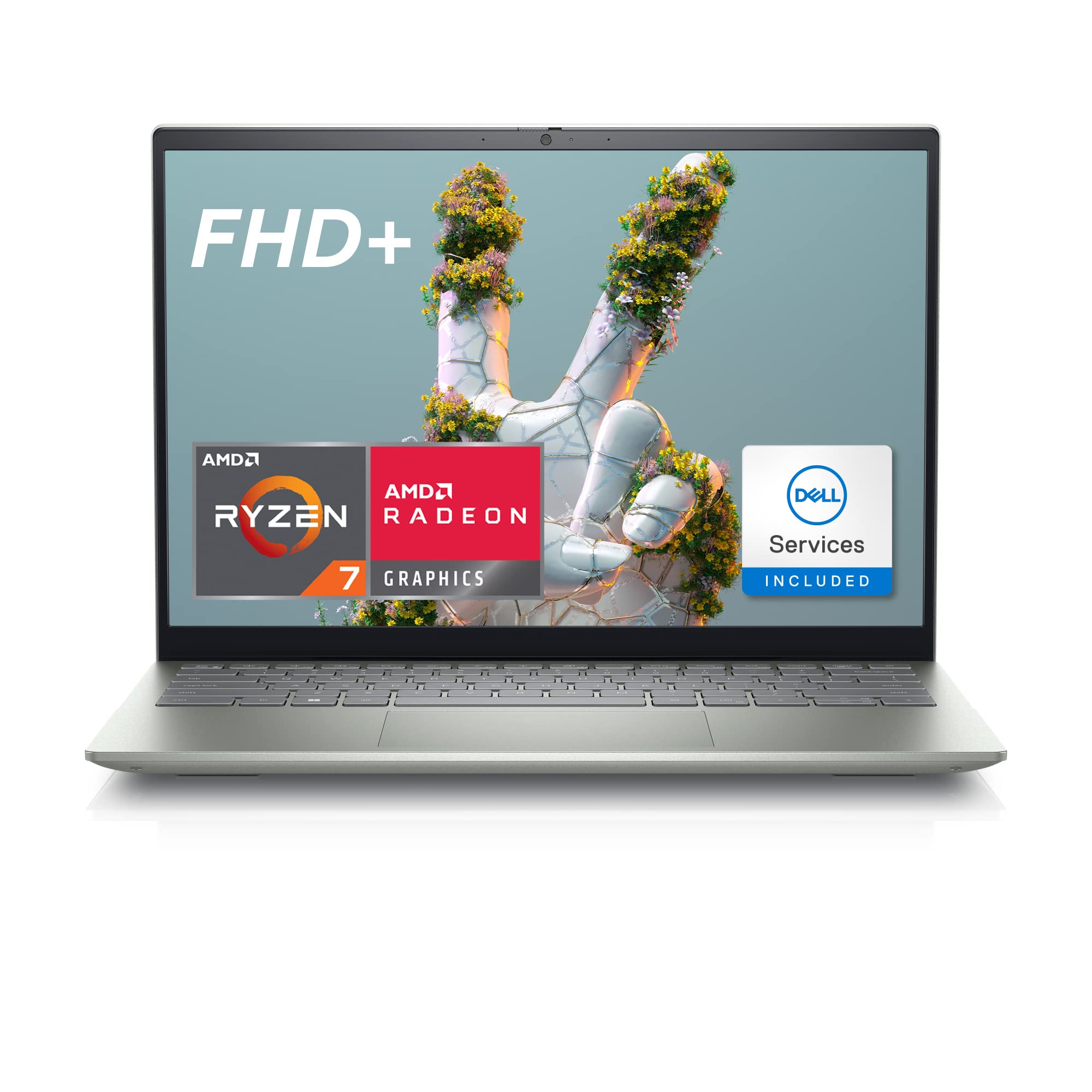 Dell Inspiron 14 5425 14'' Laptop Computer   Fhd+ (1920 X 1200) Display, Amd Ryzen7 5825U, 8Gb Ddr4 Ram, 512Gb Ssd, Amd Radeon G