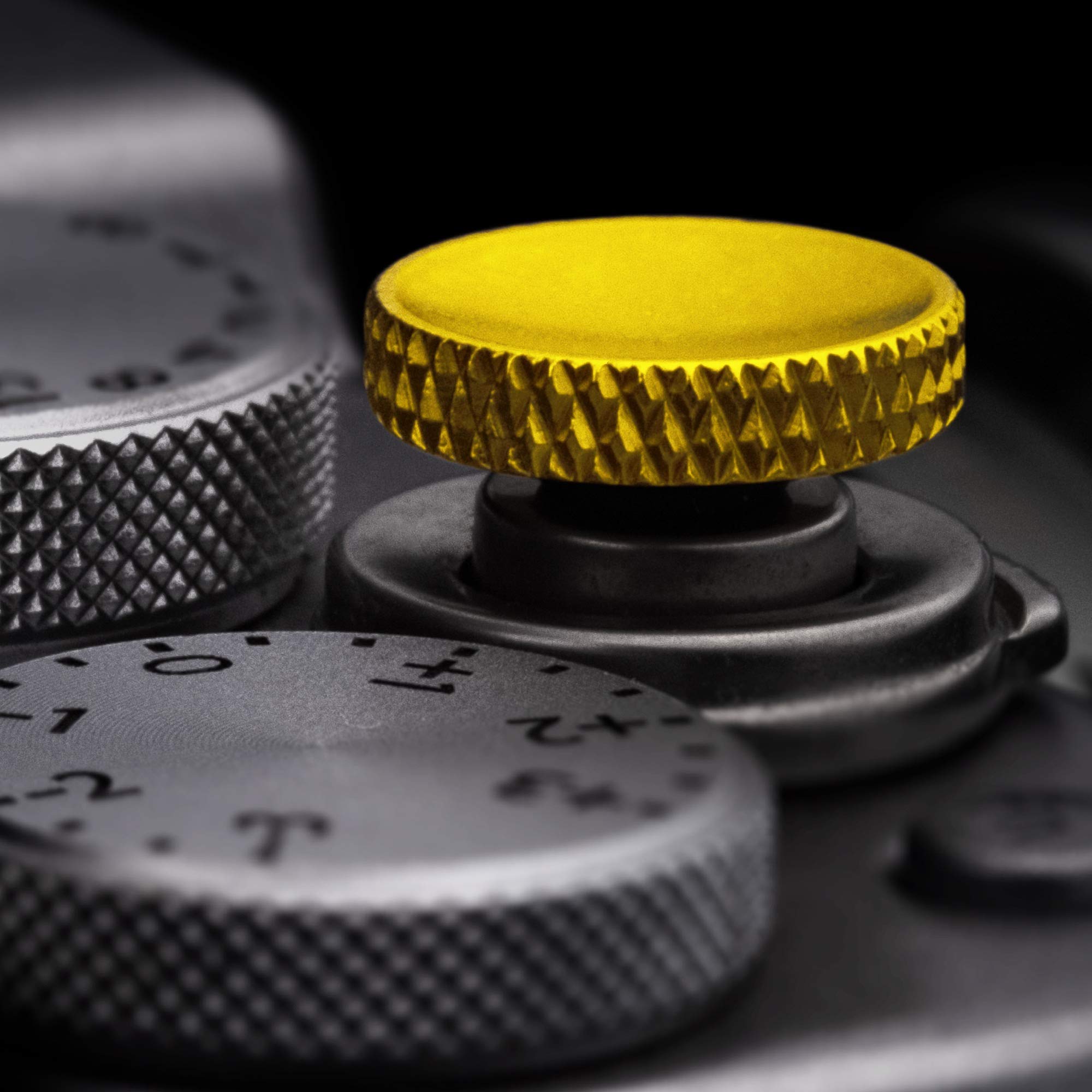 Camera Shutter Button (2 Pack/Gold) Upscale And Delicate Soft Shutter Release Button