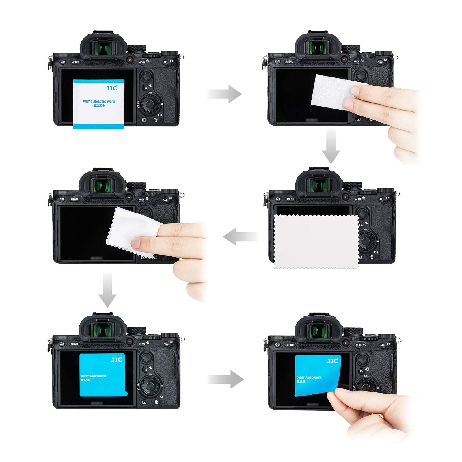 Jjc 2 Pack Camera Screen Protector Camera For Fujifilm X S20, Ultra Thin Anti Fingerprint Anti Scratch 9H Hardness 2.5D Rounded