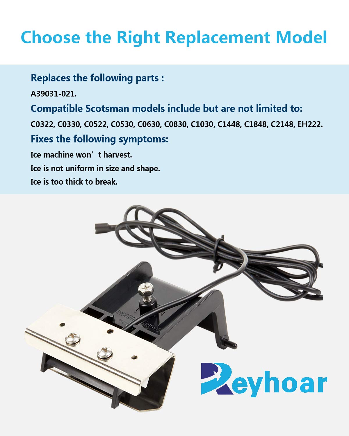 A39031 021 Ice Thickness Sensor Replacement Part For Scotsman Ice Machines By Reyhoar