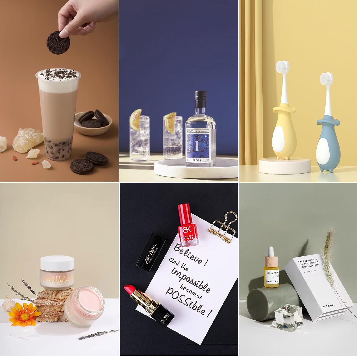 Photography Backdrops Small Product Background: Flat Lay Seamless Paper Props   Tabletop Photo Shoot For Jewelry Cosmetics Food