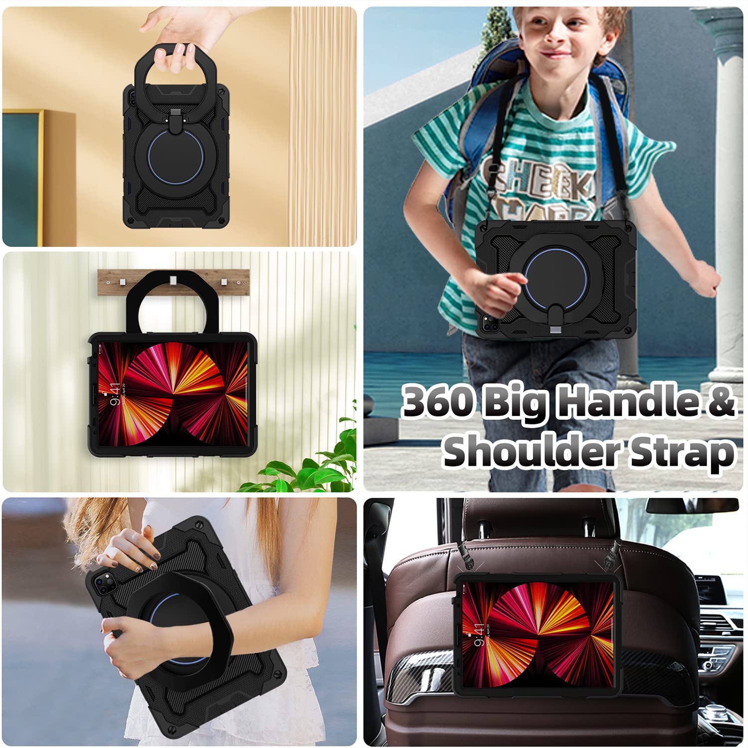 Roiskin For Ipad Pro 11 Case 4Th 3Rd 2Nd 1St Generation (2022 2021 2020 2018) With Screen Protector For Boys[15Ft Drop Protectio