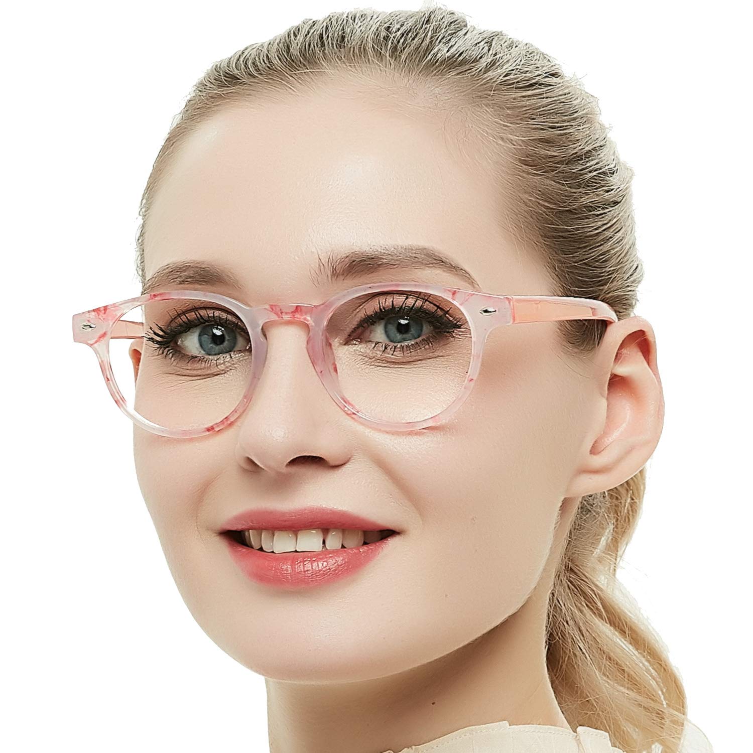 OCCI CHIARI Blue Light Reading glasses Women 1.5x Computer Readers for Petite Face(1.0 1.25 1.5 1.75 2.0 2.25 2.5 2.75 3.0 3.5 4