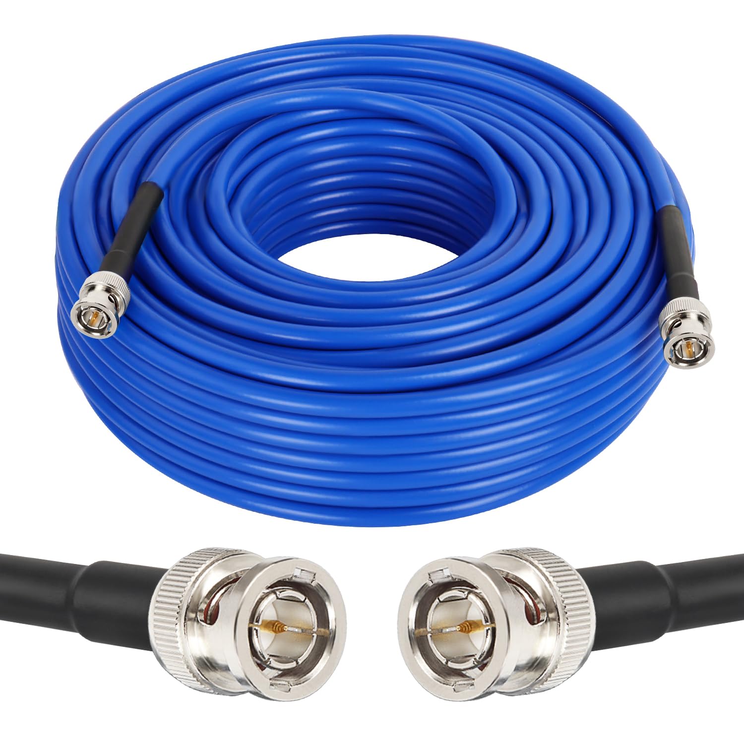 Xrds  Rf 12G Sdi Cable 100Ft, Sdi Video Cable 3G/6G/12G 75Ohm Bnc Cable Supports Hd Sdi/3G/6G Sdi/4K/8K For Video Security Camer