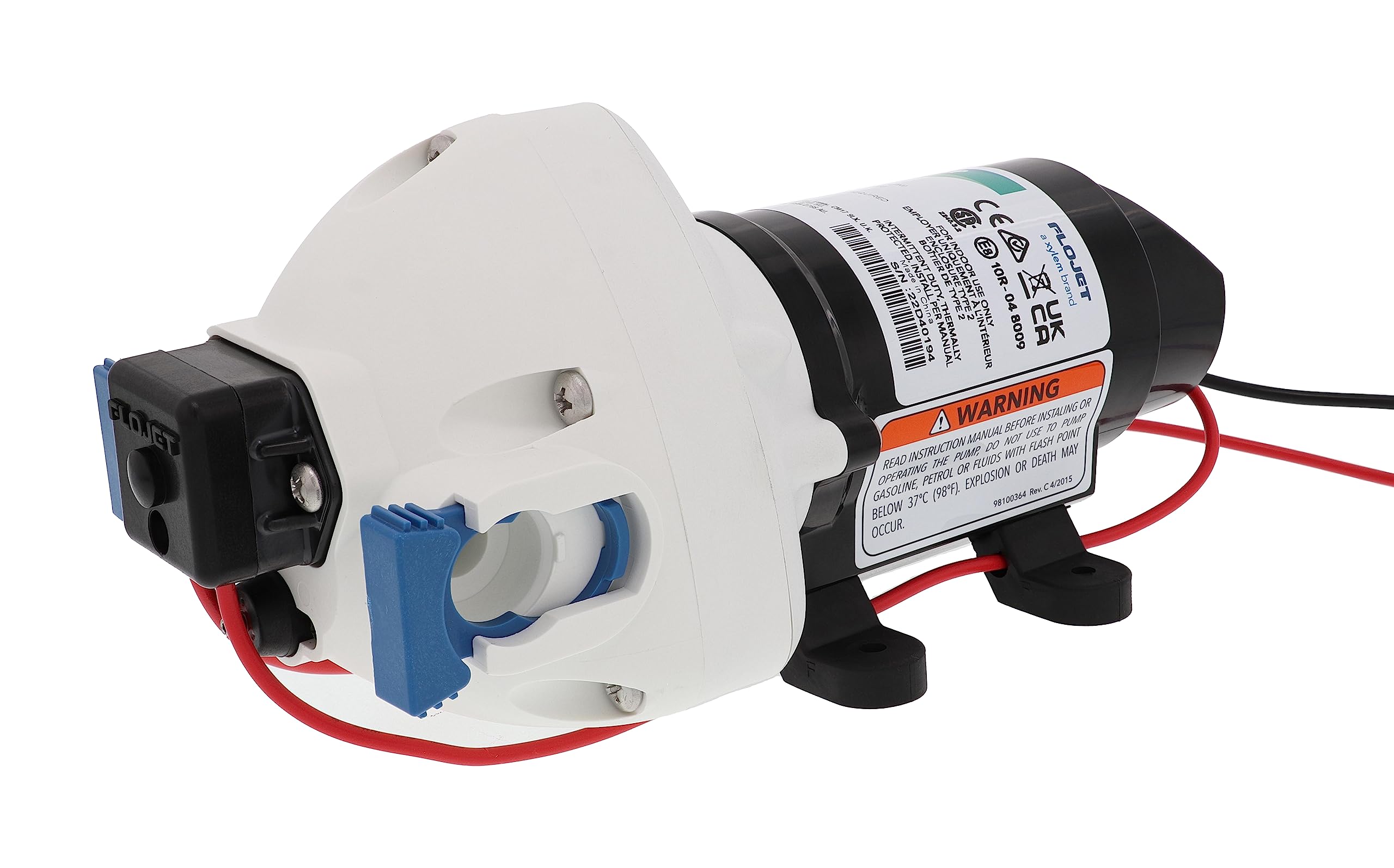 Flojet R3526144D Rv Water Pump - 3.0 Gpm,WBHDWB08RQLSXVR