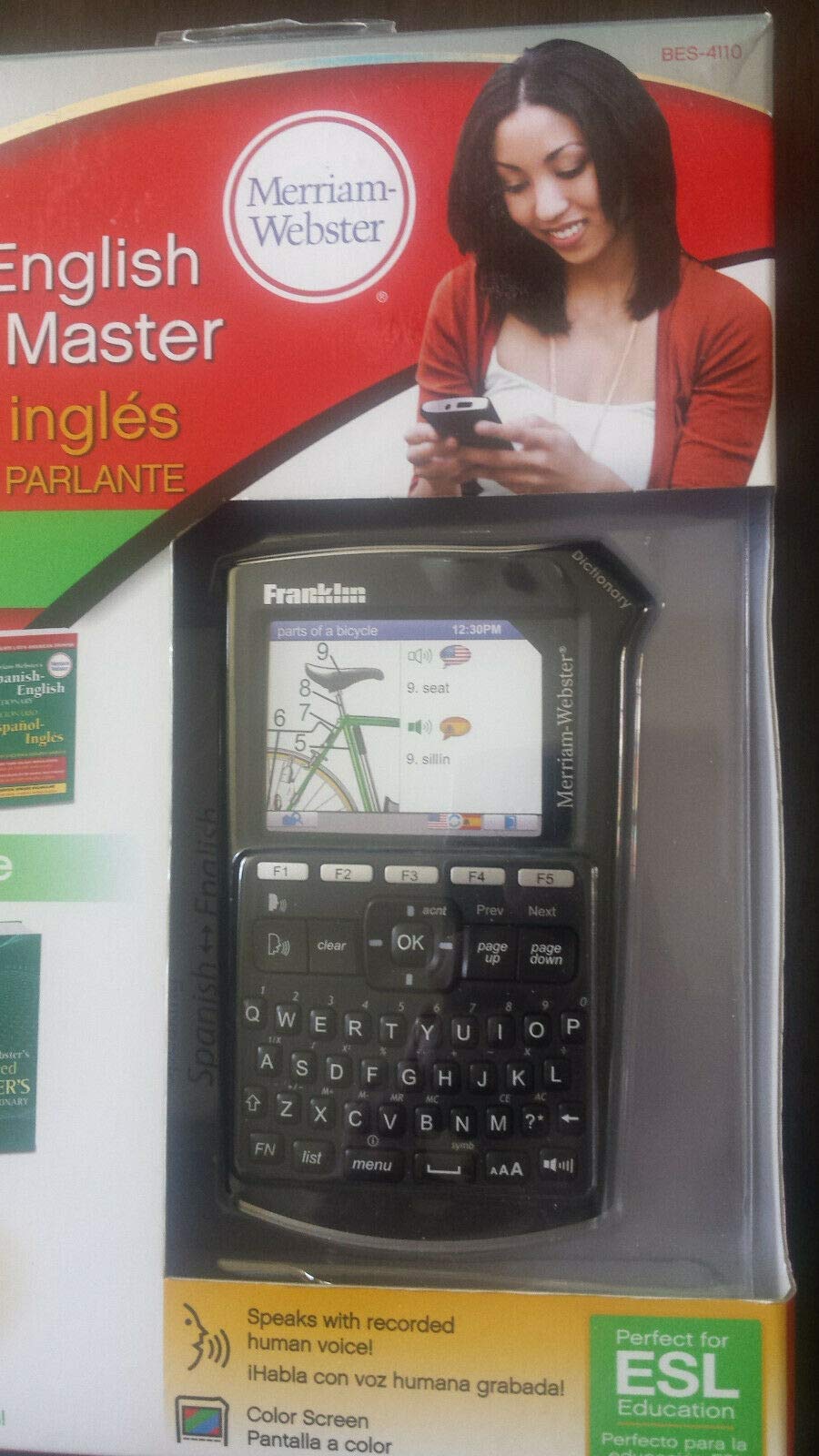 Franklin Electronics Bes 4110 Franklin Speaking Spanish English Language Master