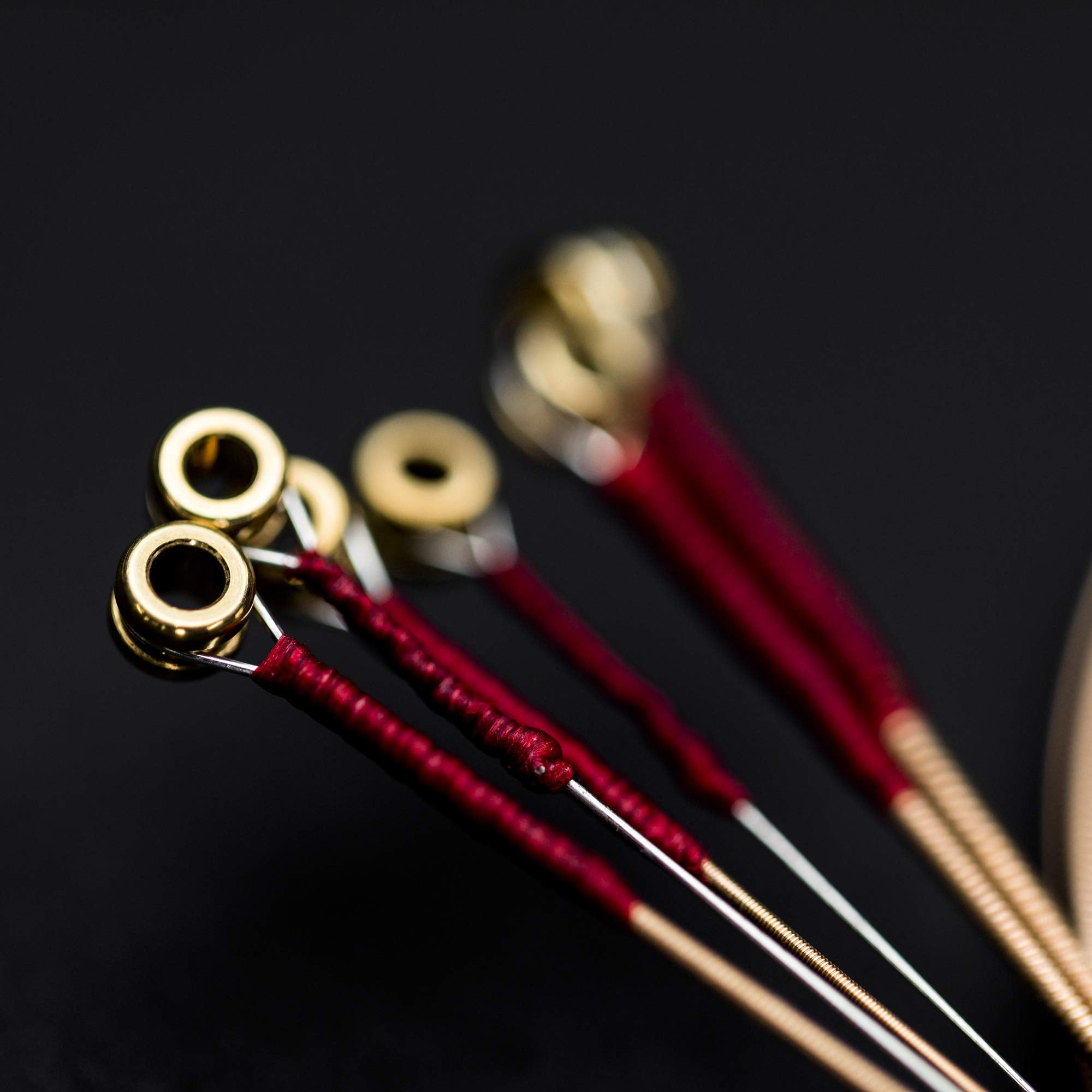 Martin Authentic Acoustic Marquis Silked Guitar Strings - Phosphor Bronze, Light Gauge | Warm, Balanced Tone With Bridge Protect