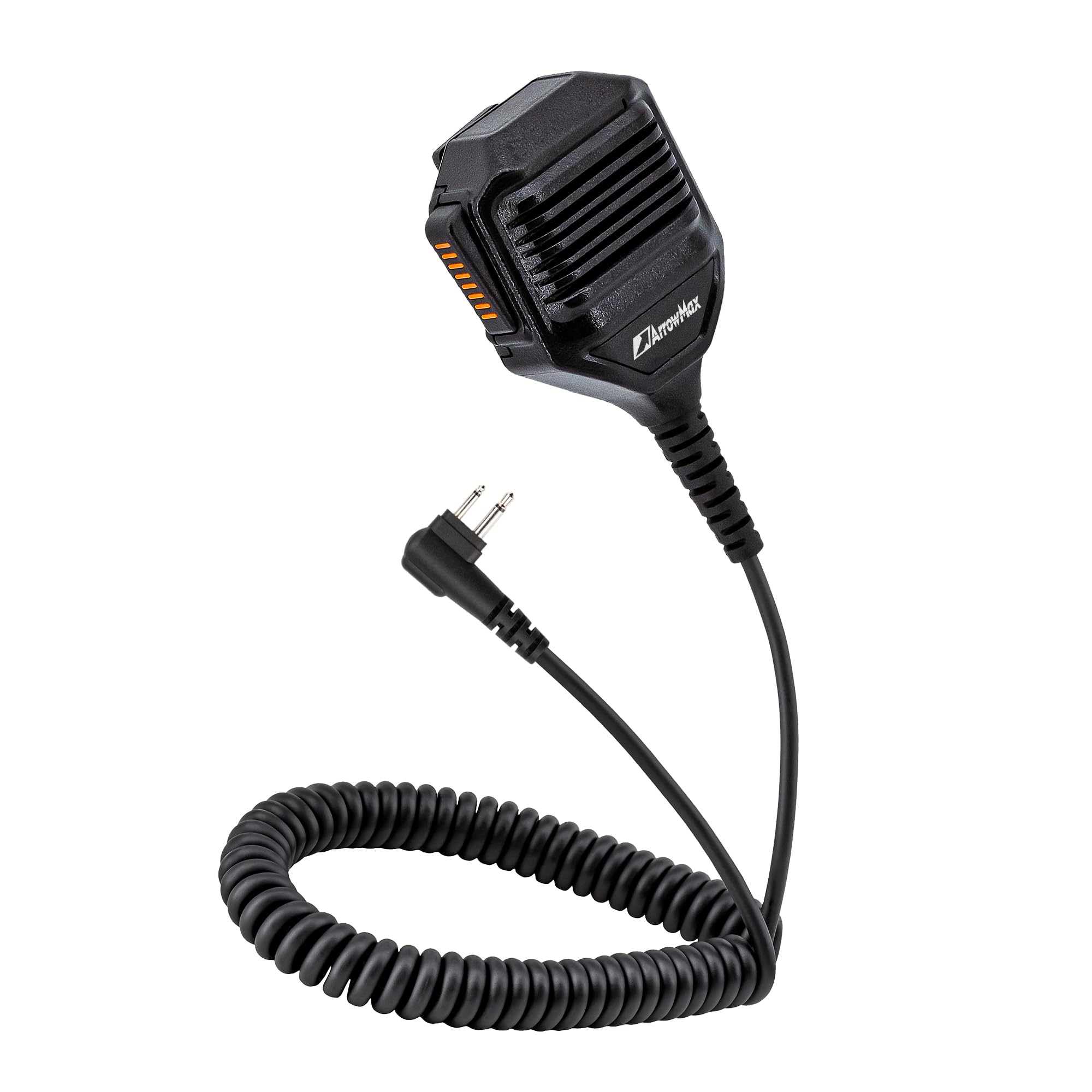 Arrowmax Ip67 Waterproof Speaker Microphone Compatible With Motorola Cp200D Cp100D R2 Dep450 Bpr40D Cp200 Cp185 Bpr40 Yaesu Ft 65 Ft 25 Ft 4X/V Xir P3688(Apm450 M1)