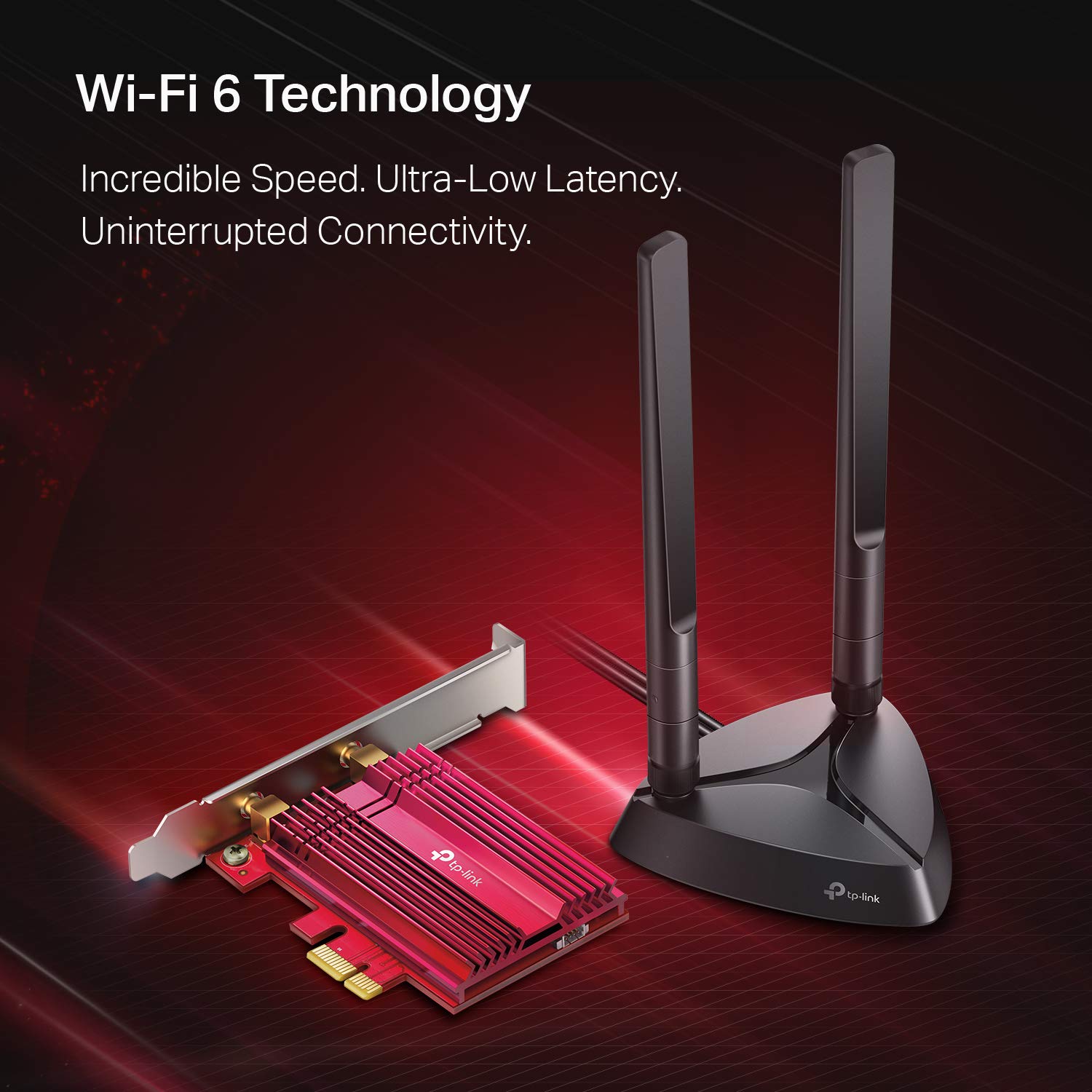 Tp Link Wifi 6 Ax3000 Pcie Wifi Card (Archer Tx3000E), Up To 2400Mbps, Bluetooth 5.0, 802.11Ax Dual Band Wireless Adapter With M