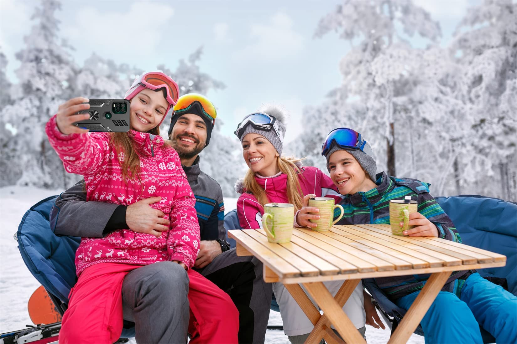 Shockproof Military Grade Drop Tested Phone Case With Ring Holster Belt Clip Card Holder Screen Protector Fits For Moto G Stylus