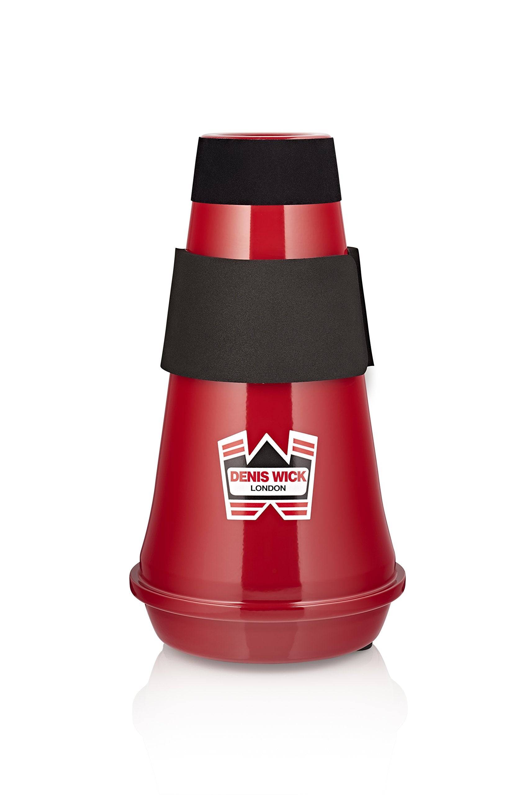 Denis Wick Euphonium Red Aluminum Travel Mute | Practice Mute For Euphonium | Travel Mute For Brass Instruments | Mute For Warmi