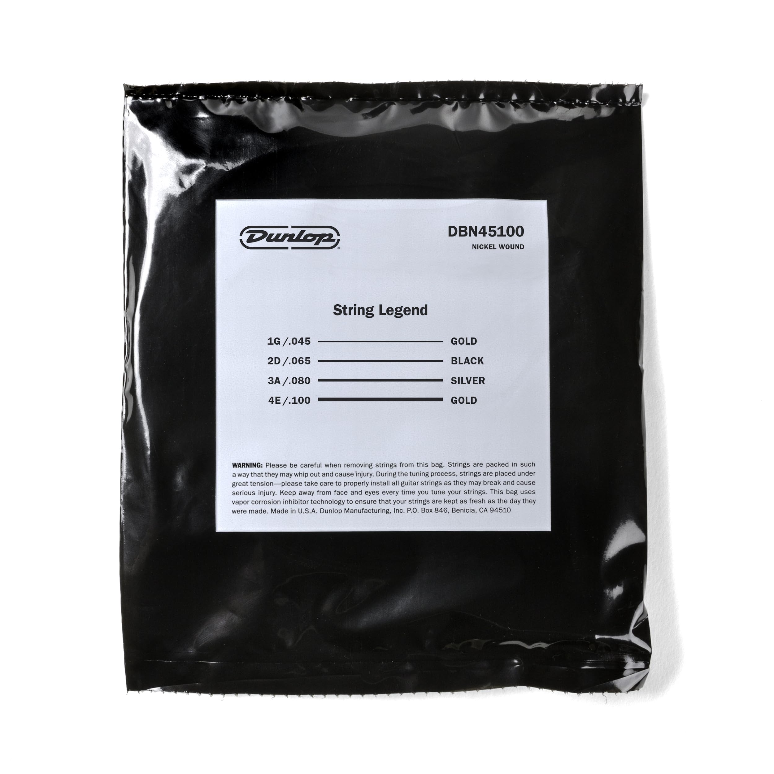 Jim Dunlop Bass Guitar Strings (38420450001)