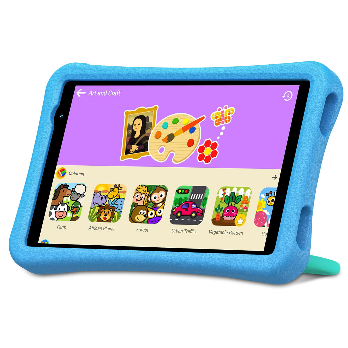 Umidigi Kids Tablet Wifi 6 Android 14 G1 Tab Mini Kids 8 Inch Full Hd, Tablet For Kids 7(3+4) G Ram/Tf 1Tb, 32G, Parental Control, 5000Mah, Eva Shockproof Case, Kids App Pre Installed