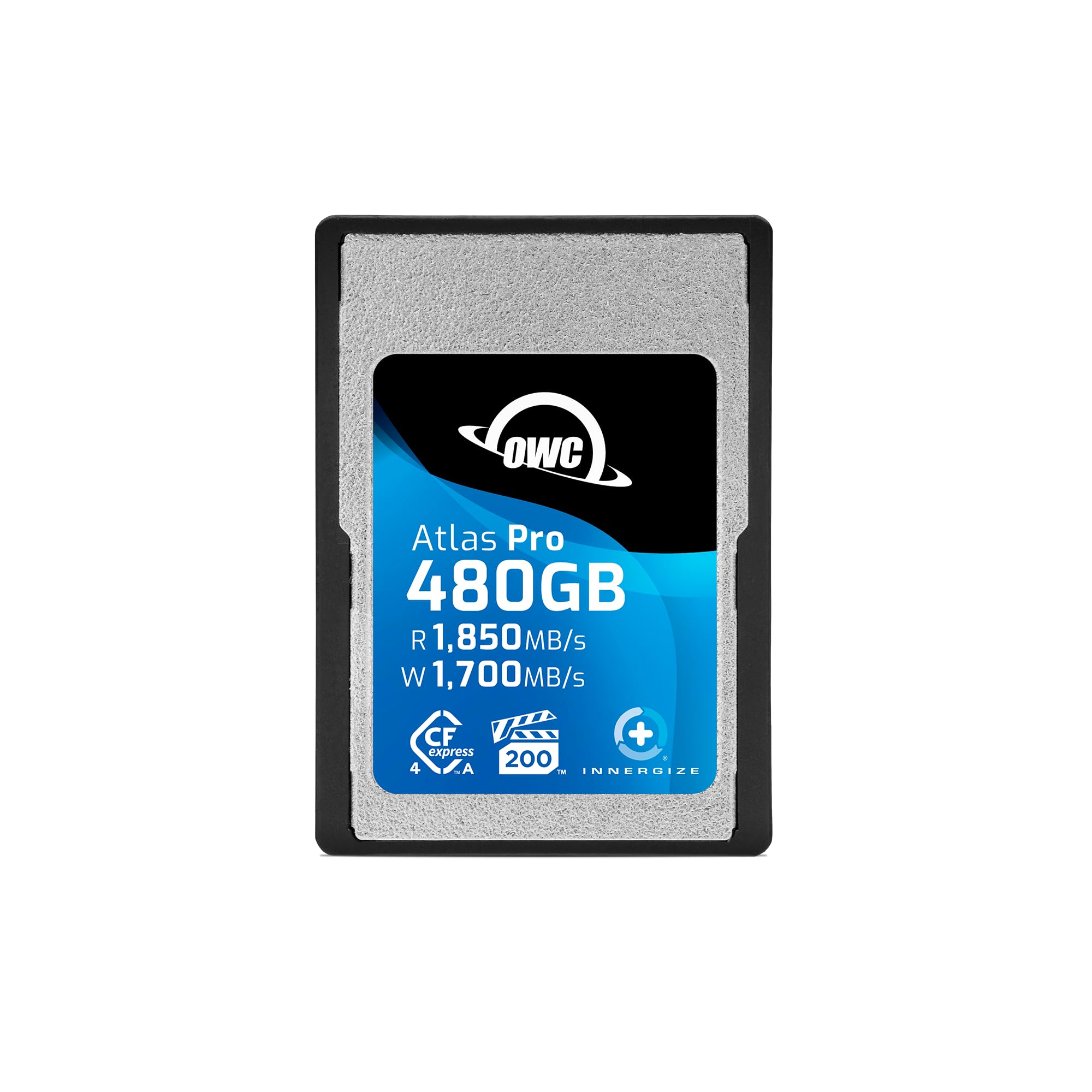 OWC 480GB Atlas Pro High Performance Cfexpress 4.0 Type A Memory Card Professional Grade, up to 1850MB/s Read and 1700MB/s Write