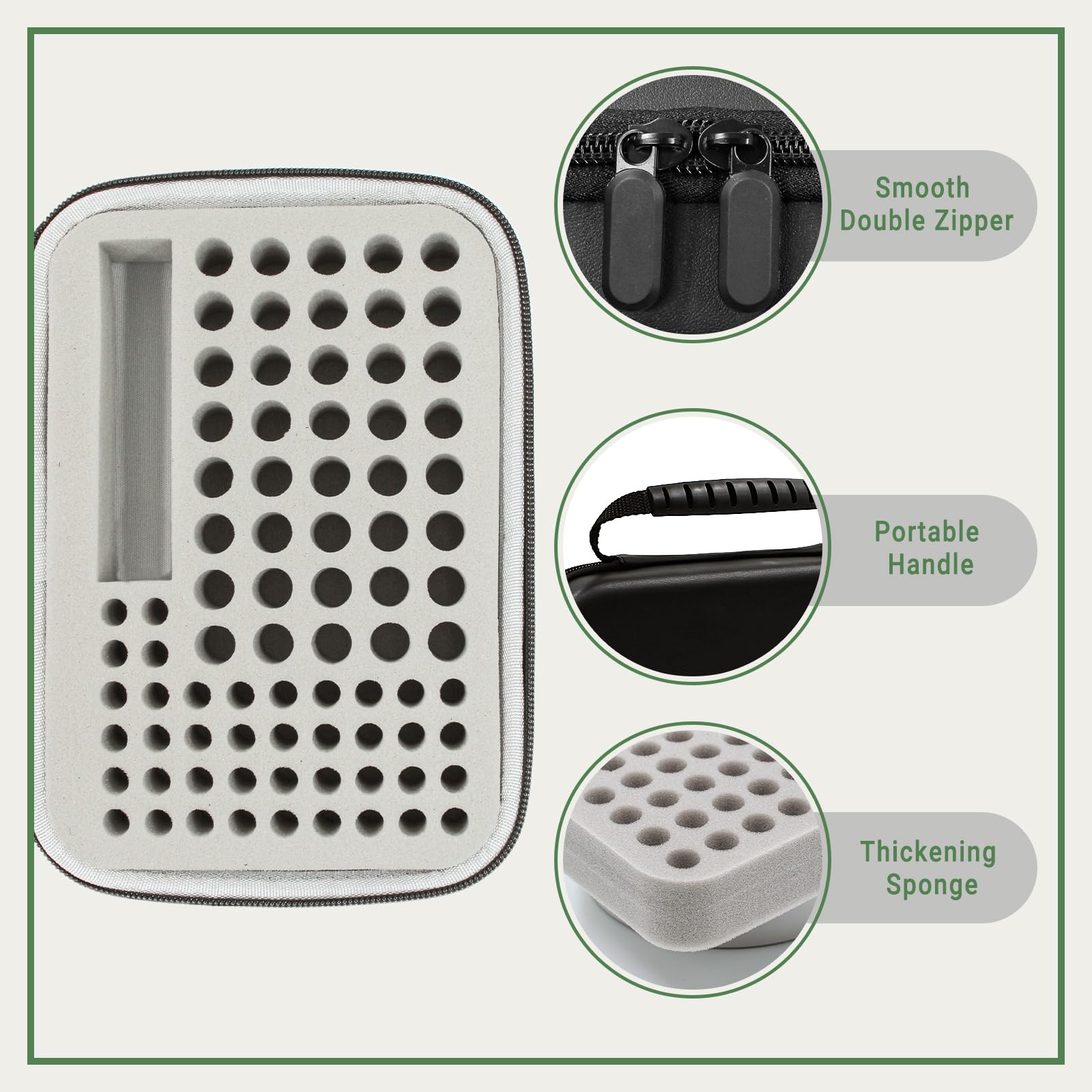 Stukcaze Battery Organizer Storage Case With Tester For Aa Aaa Button Battery Holder Carrying 3 Batteries Variety Pack 88 Batter