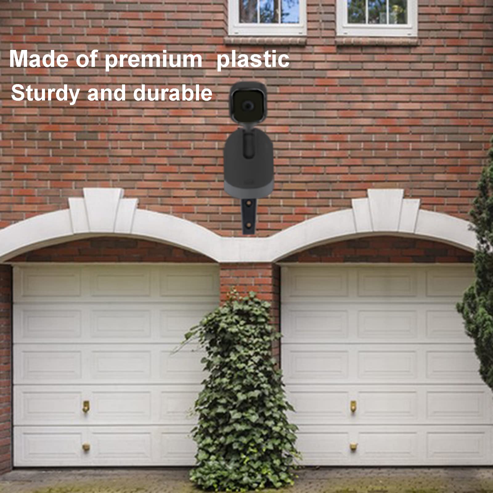 2 Pack Wall Mount Compatible For Blink Mini Pan Tilt Mount For Ceiling Black Mounting Kit 180 Degree Adjustable