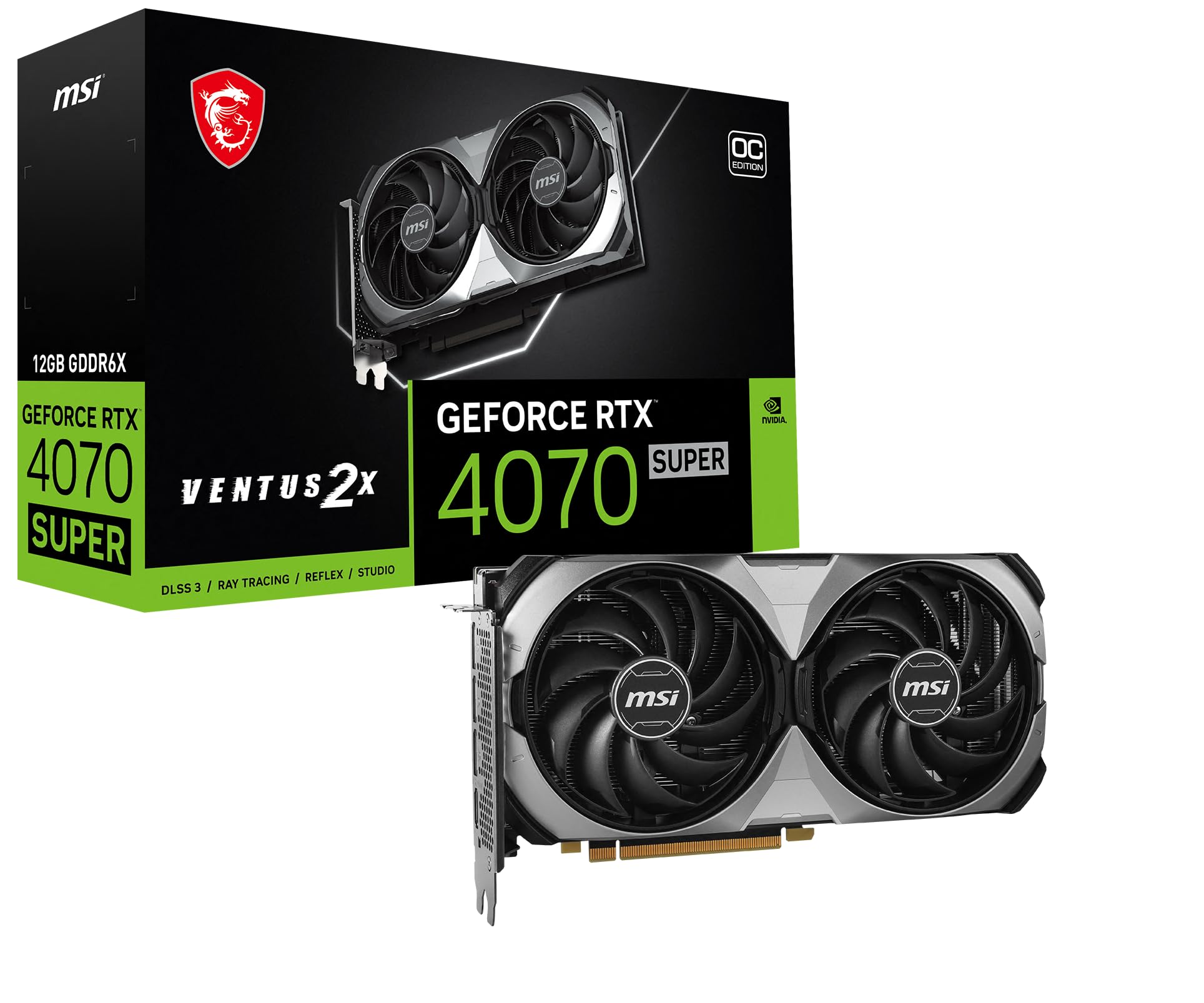 Rtx4070 Super 12G Ventus 2Xoc