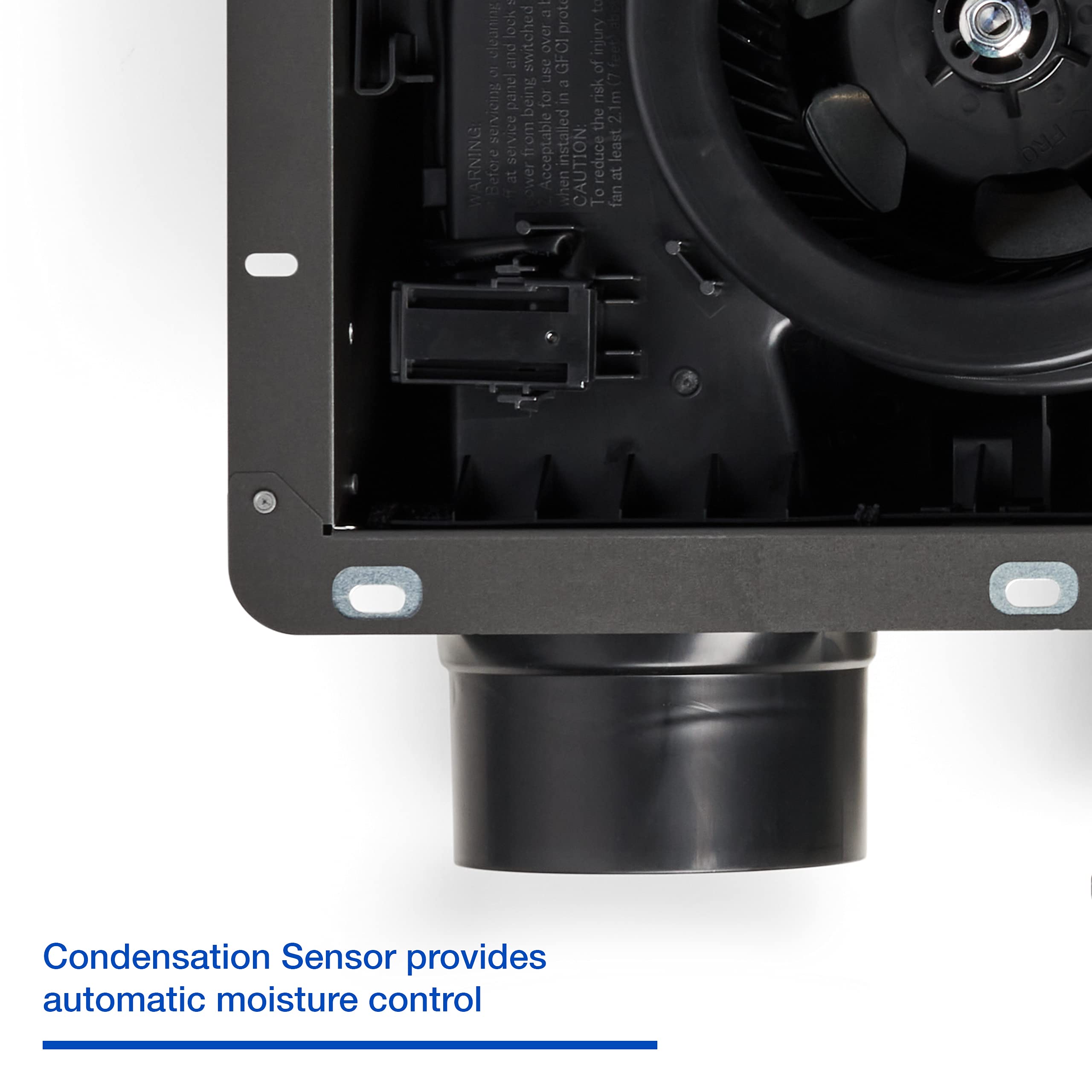 Panasonic Fv 0511Vfc1 Whisperfit Dc Retrofit Ventilation Fan With Condensation Sensor, 50, 80 Or 110 Cfm, Quiet Energy Star Cert