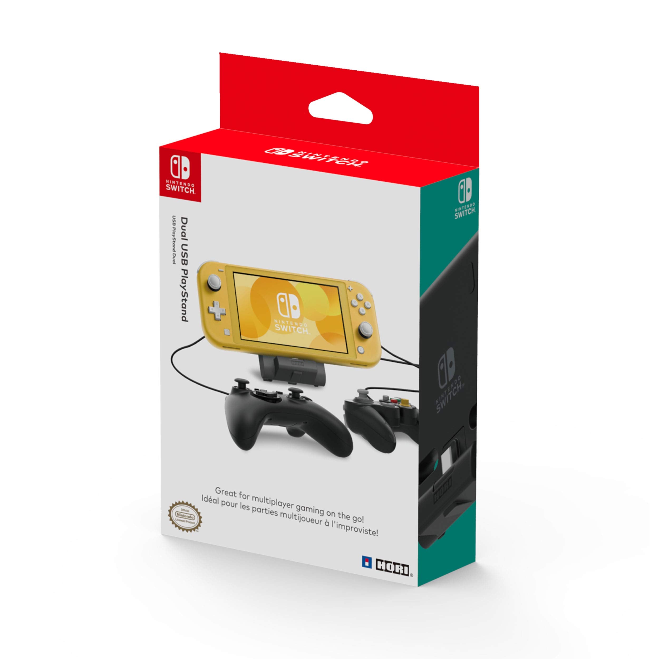 Nintendo Switch Dual Usb Playstand By Hori   Officially Licensed By Nintendo