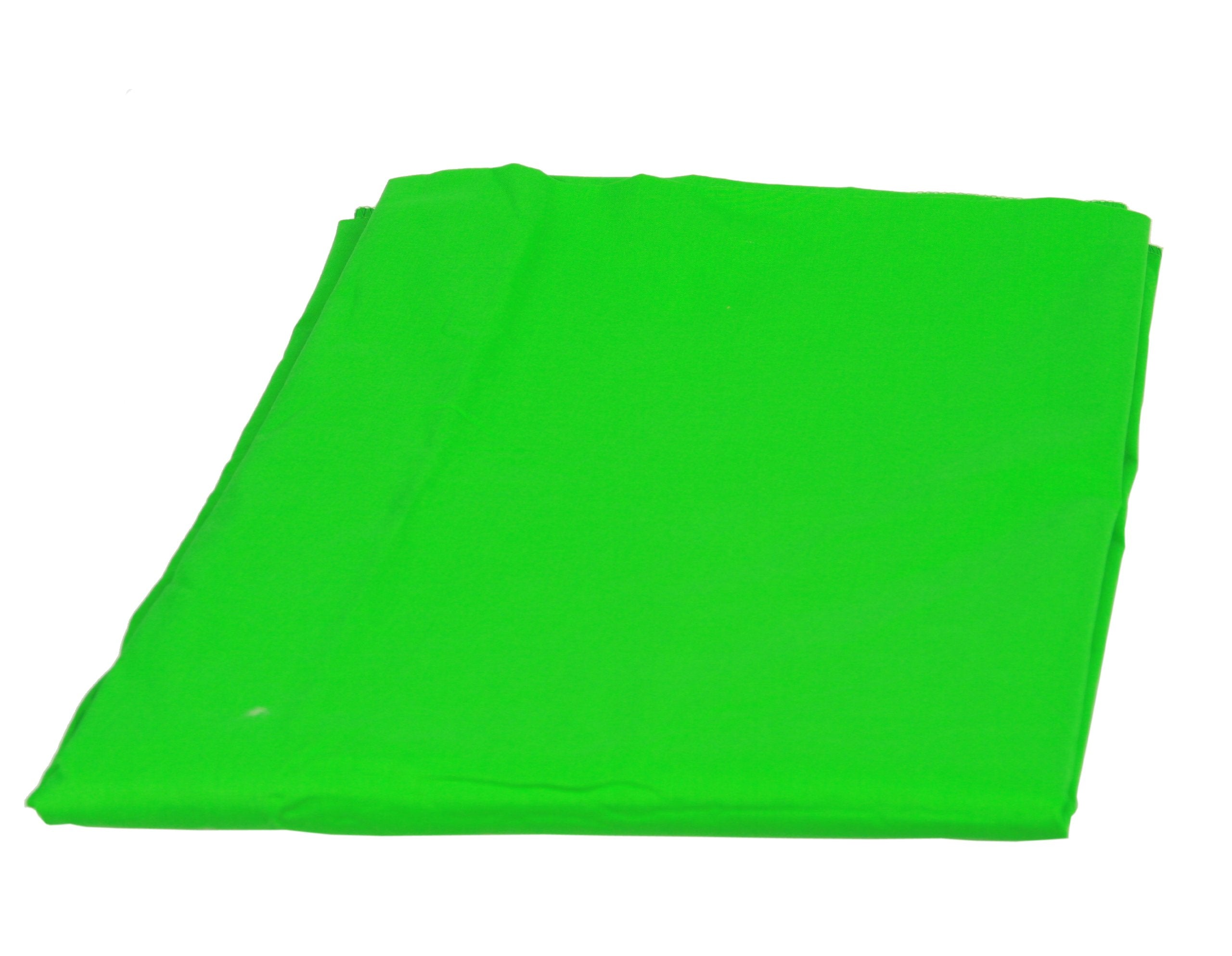 Fancierstudio Green Screen Background Stand Backdrop Support System Kit With 6Ft X 9Ft Chromakey Green Muslin Backdrop By Fancie