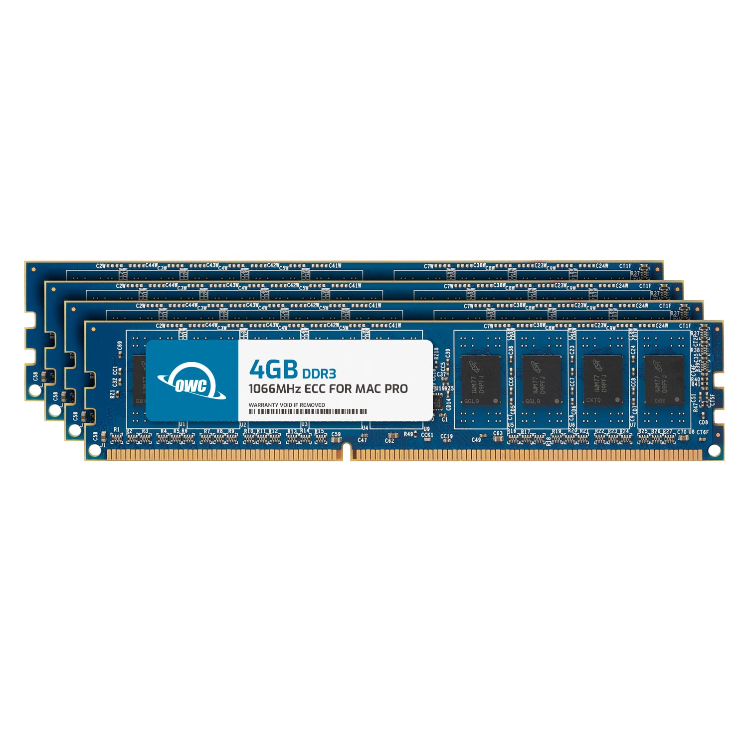 OWC 16GB (4x4GB) DDR3 ECC Unbuffered CL7 PC3-8500 1066MHz SDRAM Memory Ram Upgrade Module Compatible with 2009-2010 Mac Pro Neha