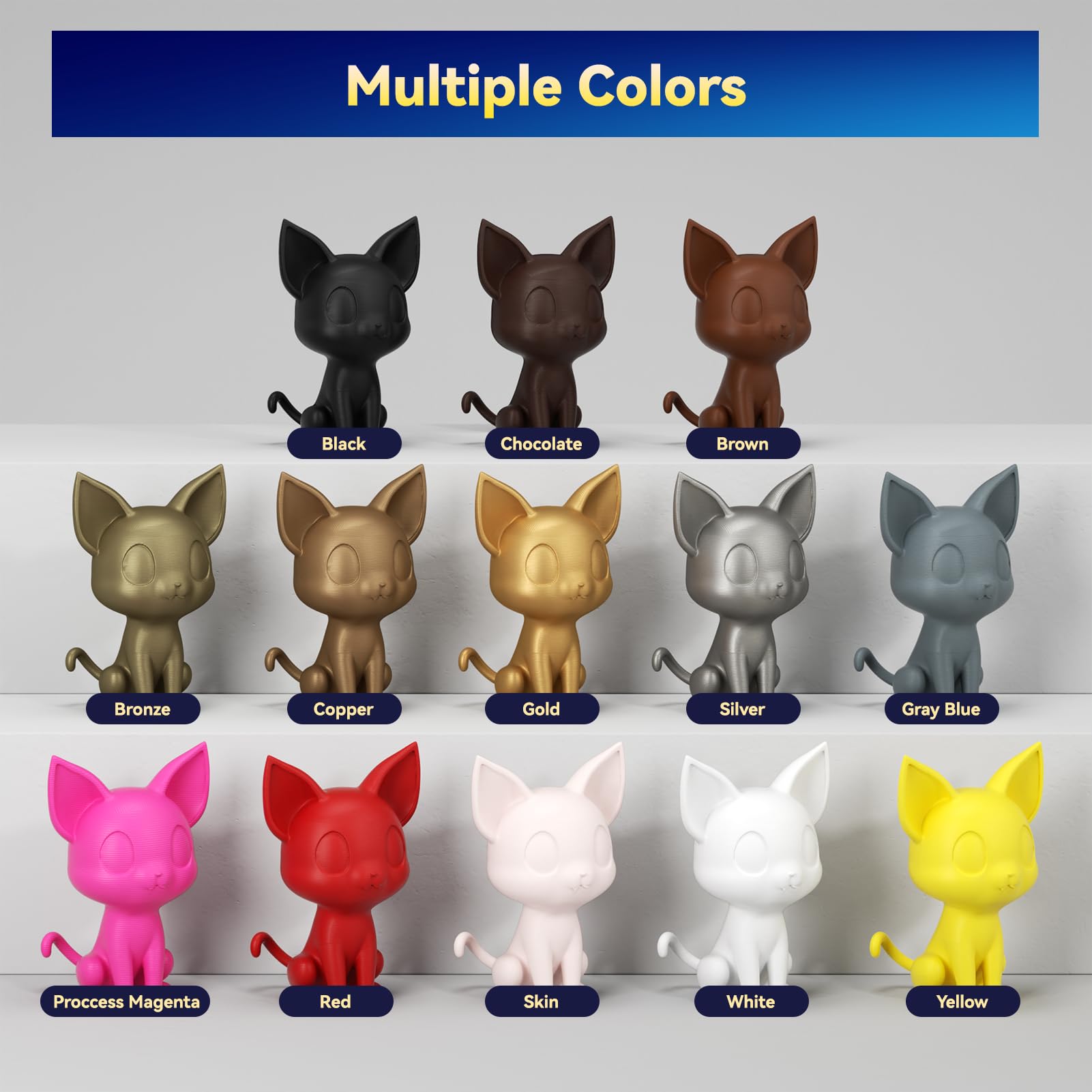 Justmaker Pla 3D Printer Filament, Upgrade Cardboard Spool, Print With Most 3D Printers, Dimensional Accuracy +/-0.03Mm, 1.75Mm,