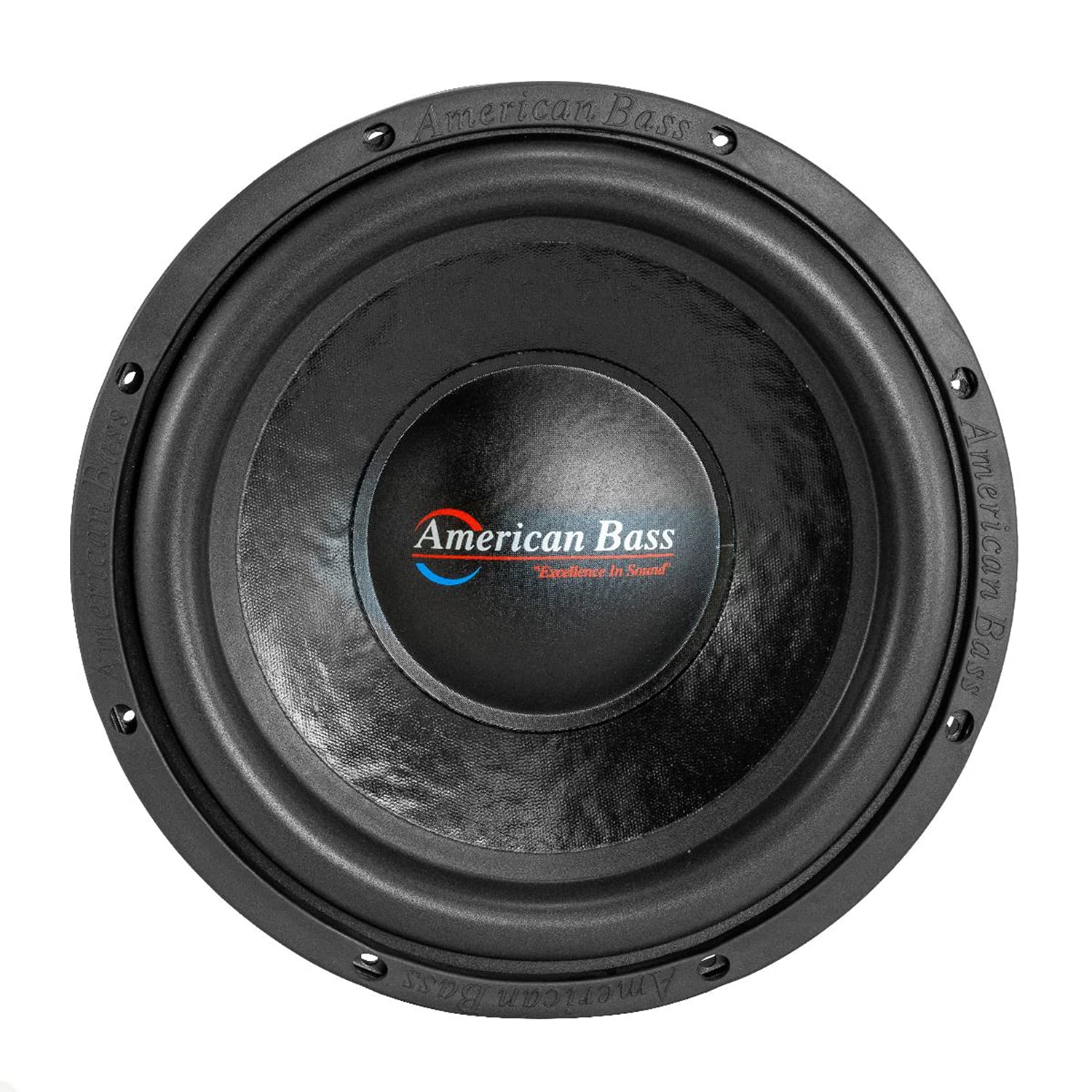 American Bass Usa Dx 124 800 Watt Max 4Ohm 12 Inch Subwoofer, Black