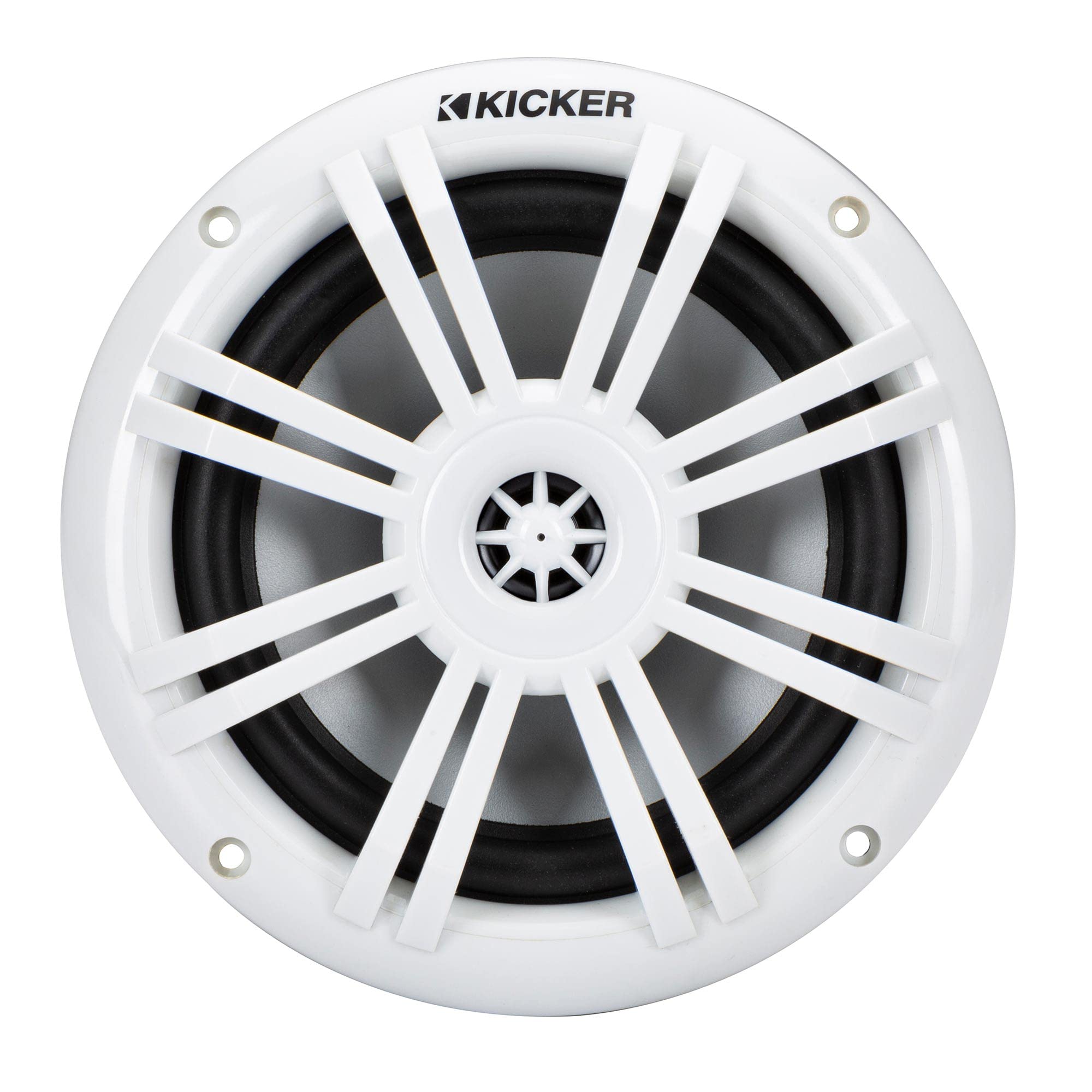 Kicker 49Km604W Km 6.5'' 4O Marine Coaxial Speakers   Pair