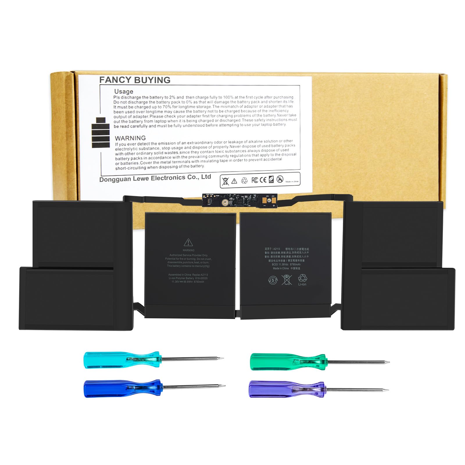 Fancy Buying A2113 A2141 Laptop Battery Compatible With Macbook Pro 16 Inch A2141(2019 Version) Emc 3347,Fits Mvvj2Xx/A Mvvk2Xx/