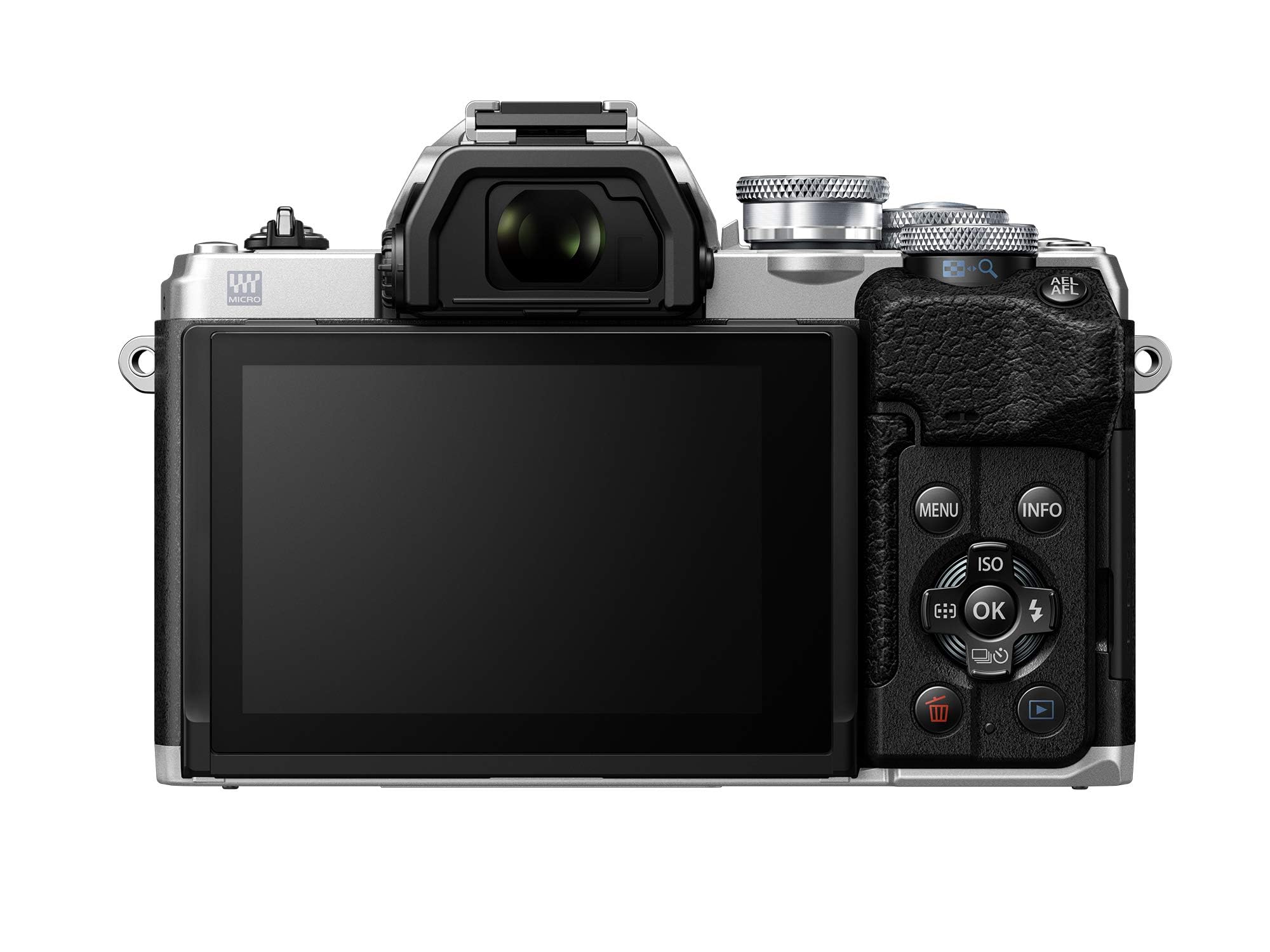 Olympus Om D E M10 Mark Iv Camera Body (Silver)