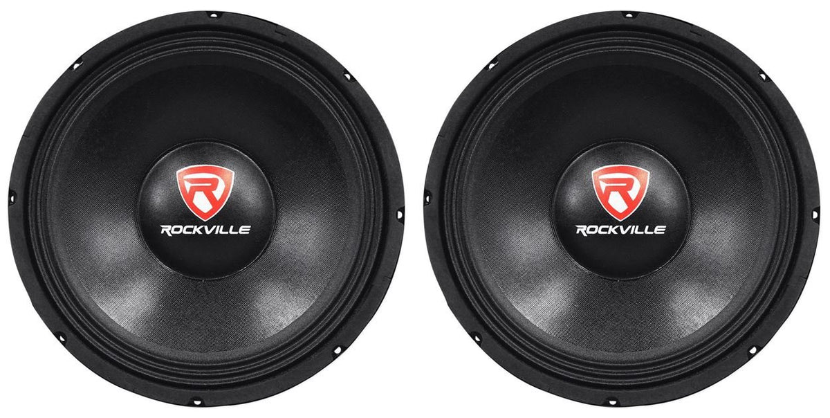 Rockville RVP12W8 1200w 12' Pro Subwoofers 8 Ohm Raw Sub Woofers 40 Oz Magnets