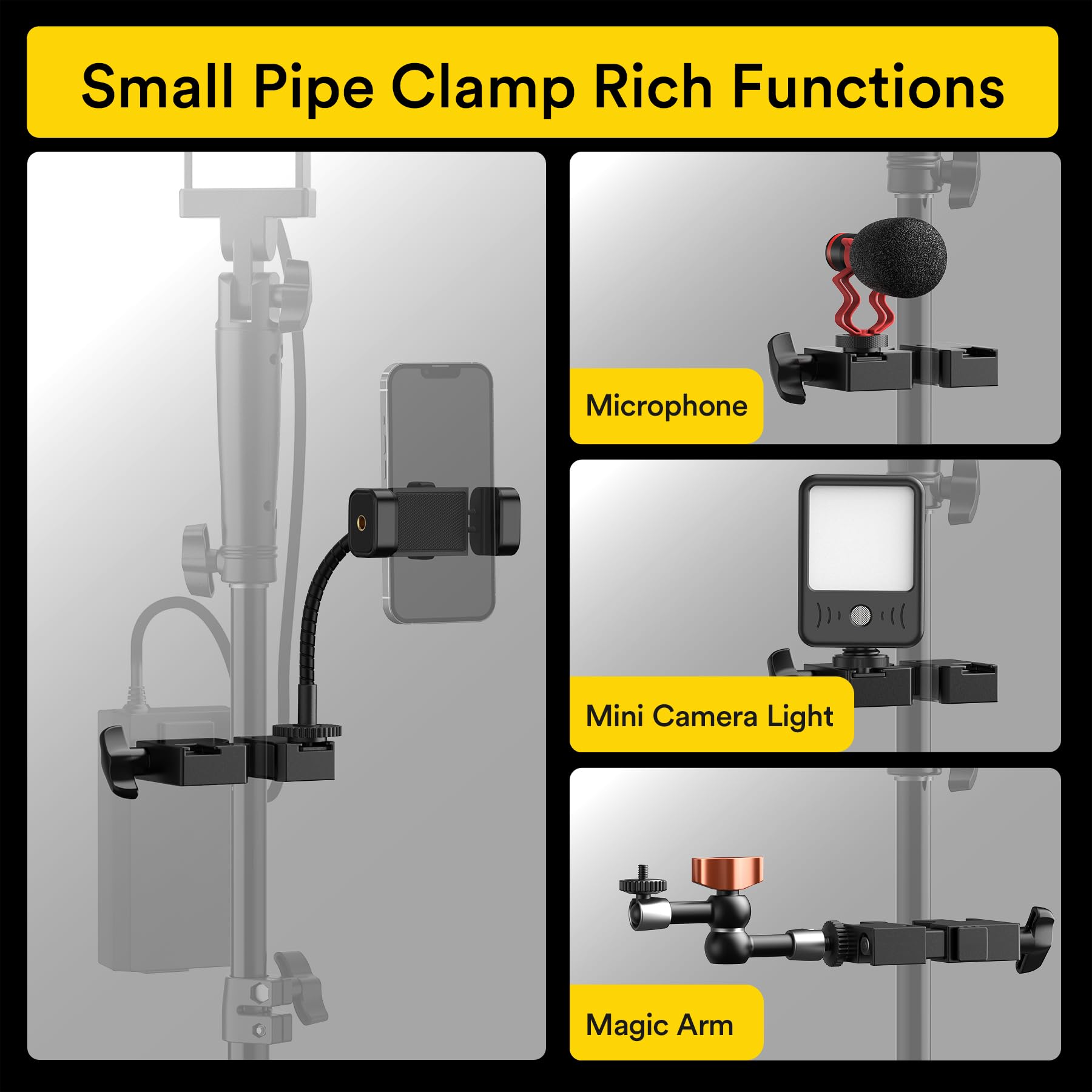 Raleno Led Photography Lighting Kit, Led Light Photography Studio, Continuous Fill Light (45W, 2700K 6500K, 97Cri, 78 Inch Stand