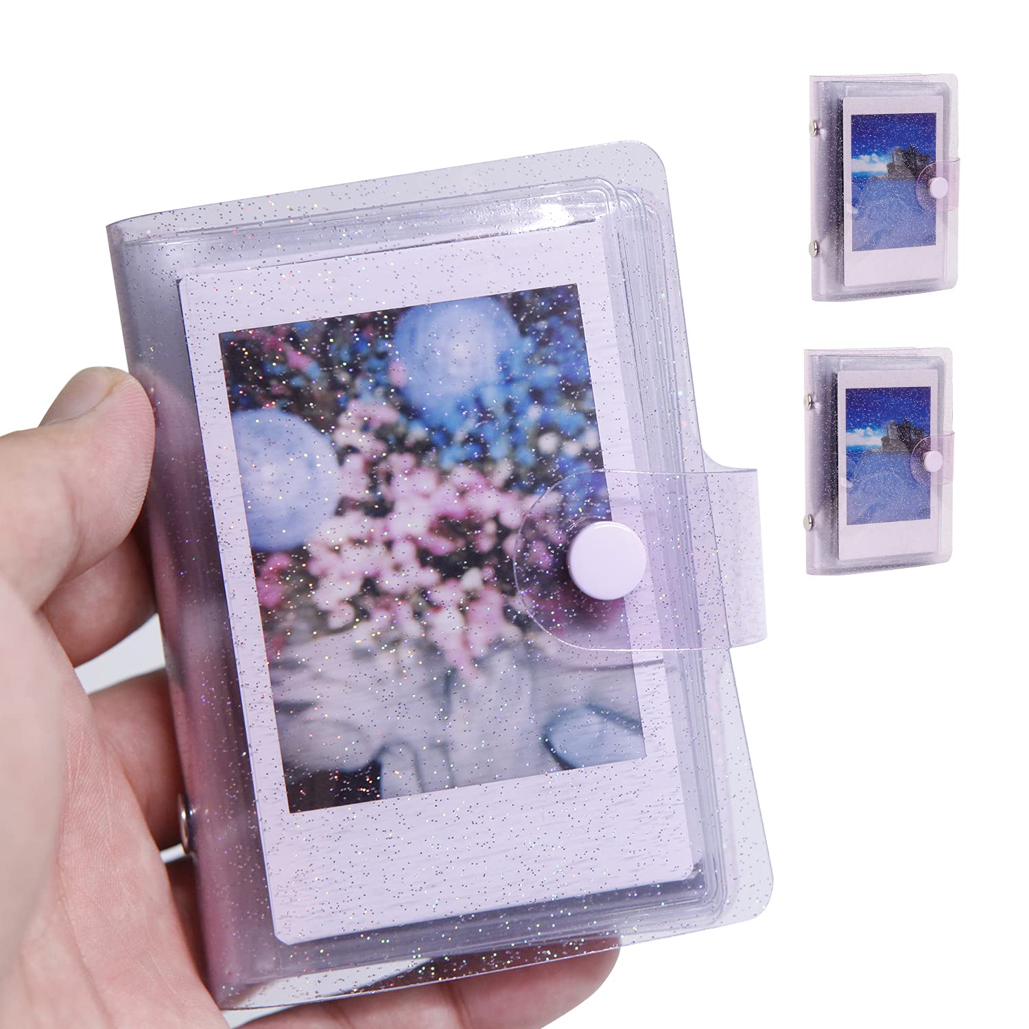 2Packs 36 Pockets 2X3 Photo Album For Fujifilm Instax Mini 12 11 9 8+ 8 7S 99 90 70 50S 40 26 25 Camera, Polaroid Snap, Z2300, S
