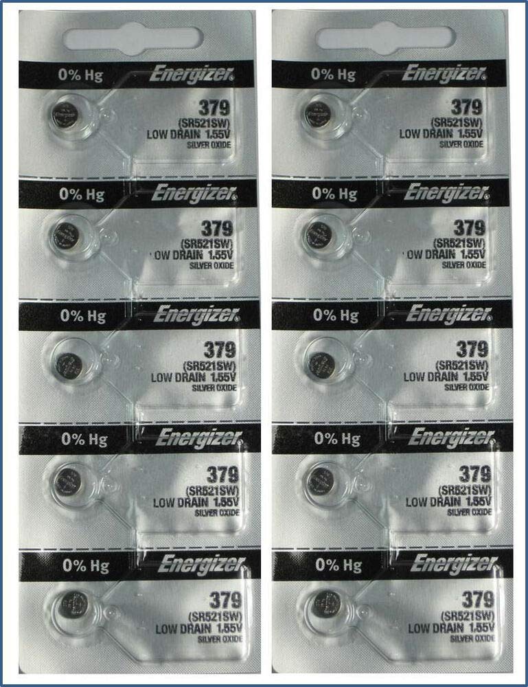 10 379 Energizer Watch Batteries Sr521Sw Battery Cell