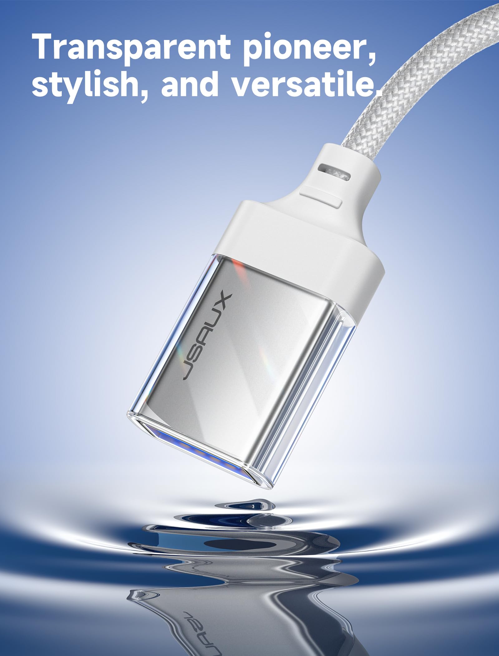 Jsaux Usb To Usb C Adapter [2 Pack], Usb C To Usb 3.0 Adapter, Usb C Otg Adapter Compatible With Macbook Pro/Air, Iphone 15 Pro