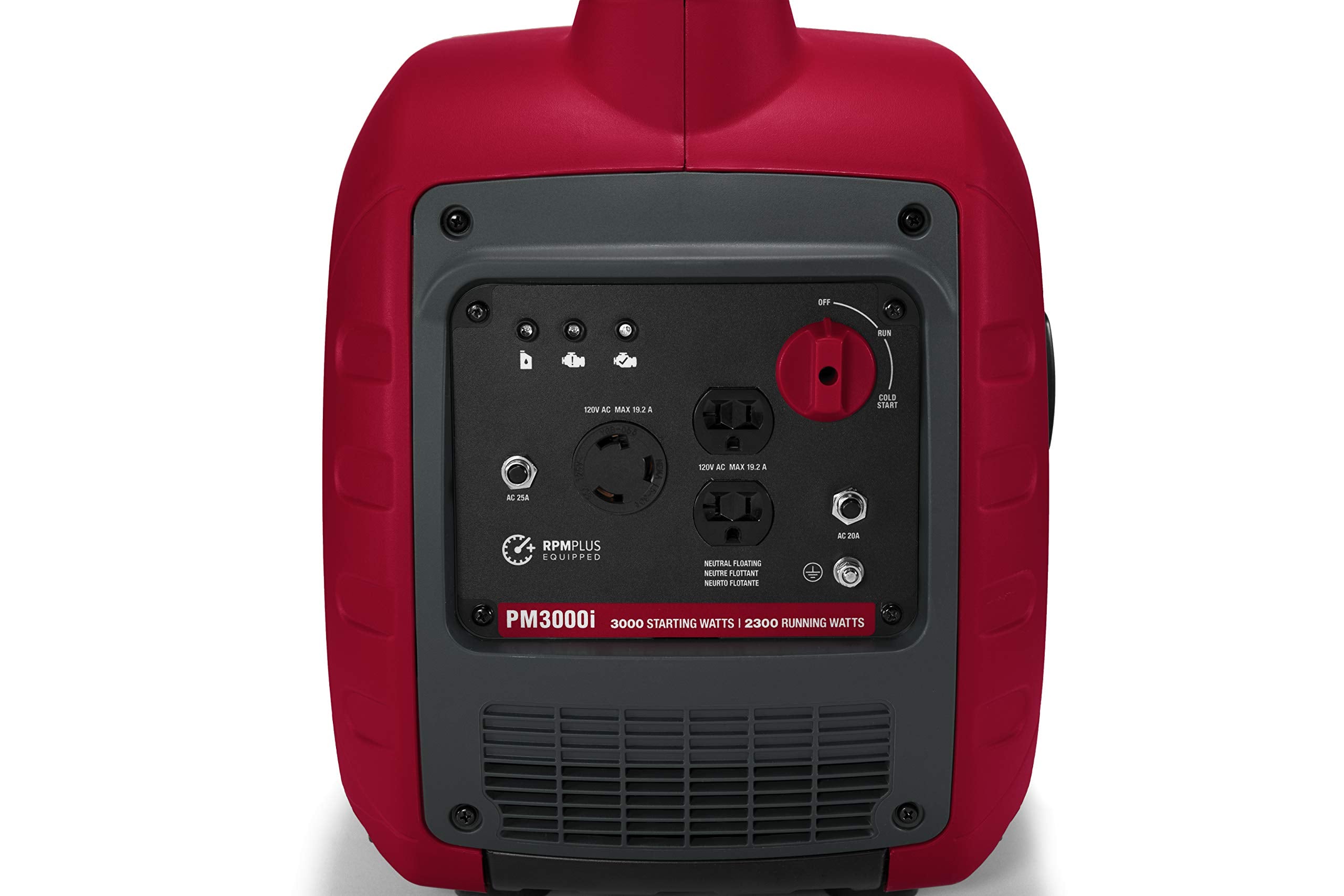 Powermate Pm3000I 3,000 Watt Gas Powered Portable Inverter Generator   Ultra Quiet Performance   Lightweight And Ideal For Home,