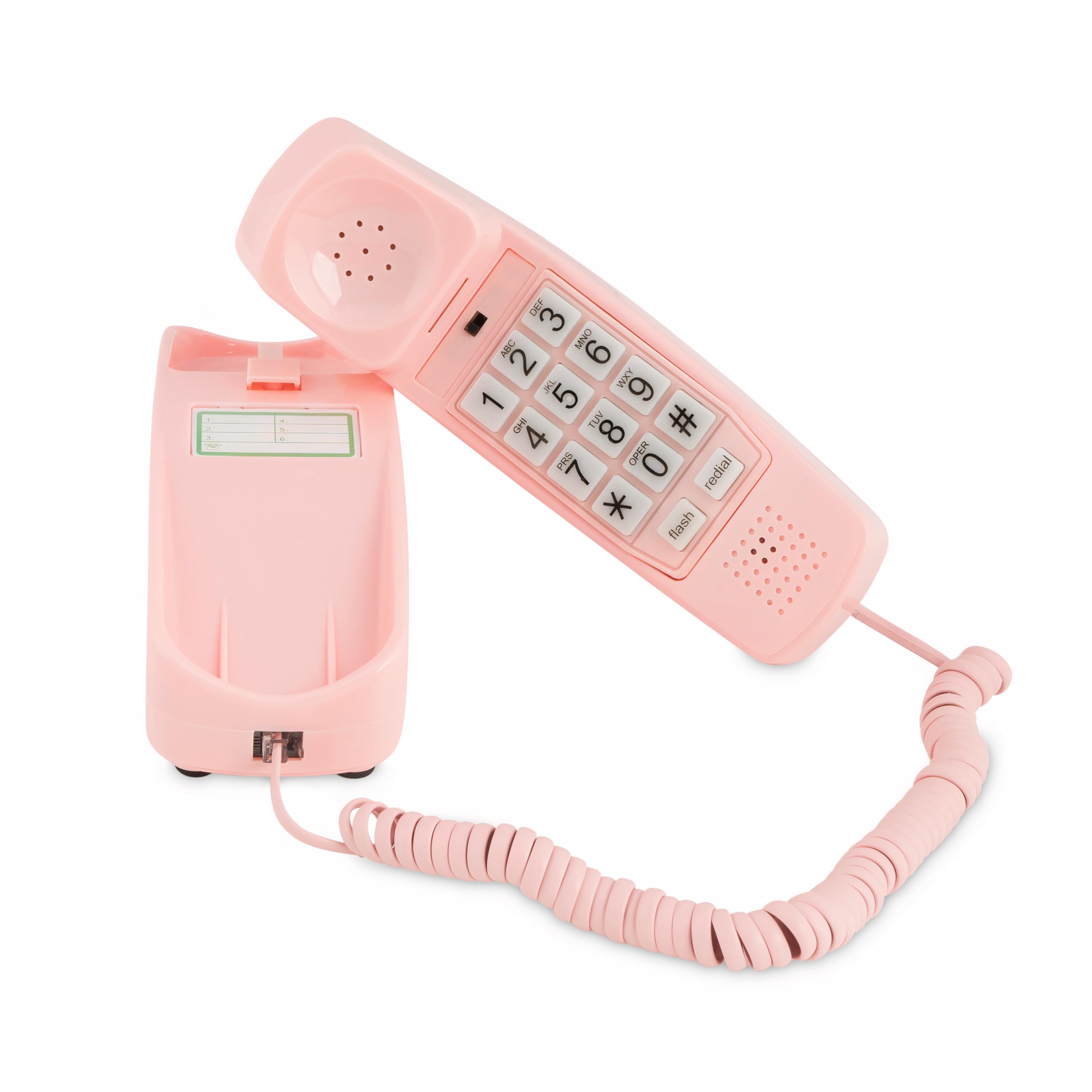 Isoho Phones Land Line Telephones For Home   Corded, Easy To Use Big Button Telephone For Home Office, Seniors, And House Phone;