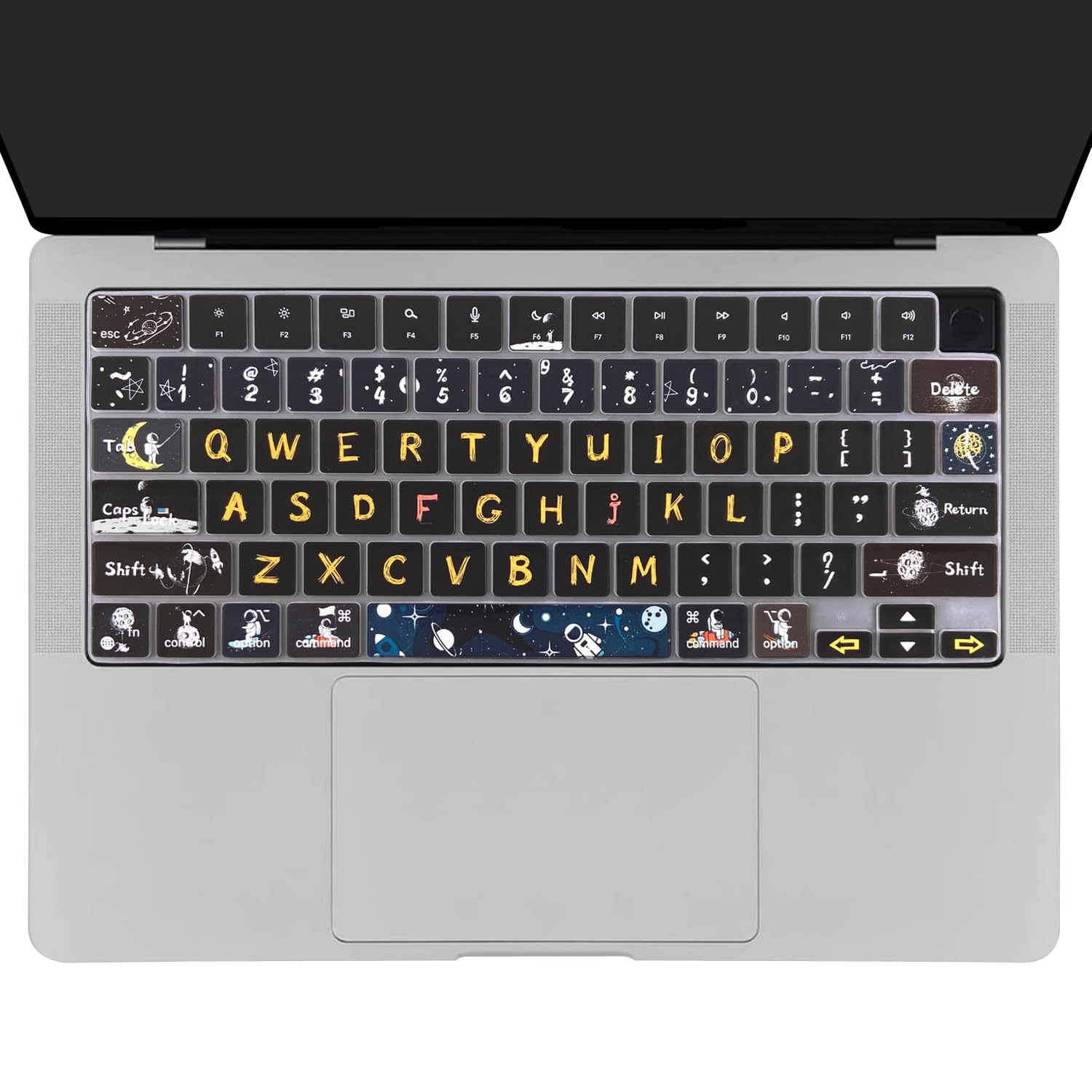 Wslucko Keyboard Cover Skin For 2021 2024 Macbook Pro14''/16    (Model: A2442 A2485 A2992 A2779 A2780 A2991 A2918 M1 M2/M3 Pro/M