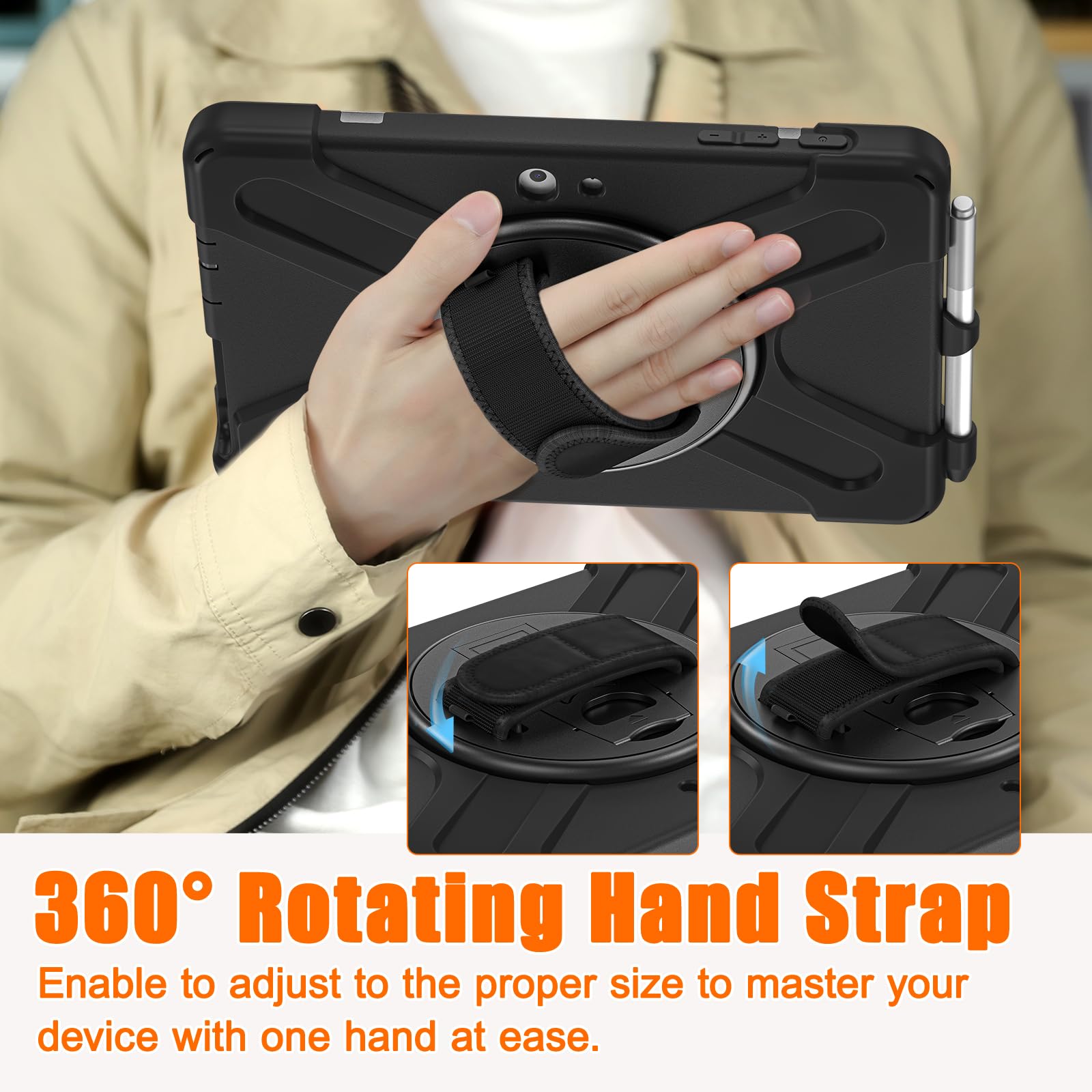 Dreamerx Microsoft Surface Go 4 10.5'' 2023/ Surface Go 3 10.5'' 2021/ Surface Go 2 10.5'' 2020/ Surface Go Case 10'' 2018 With