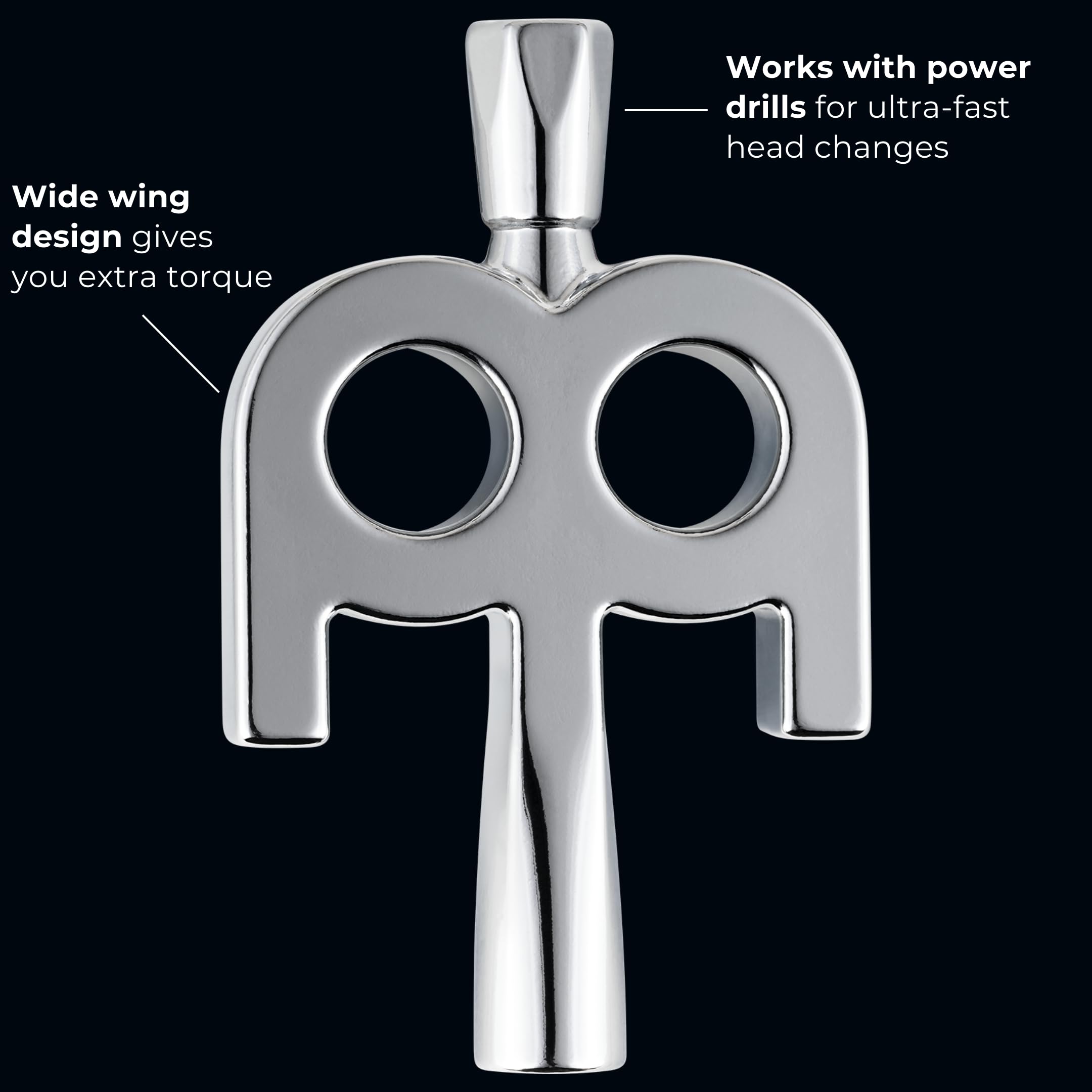 Meinl Percussion Kinetic Drum Key With Extra Weight For Torque And Stability (Sb500)