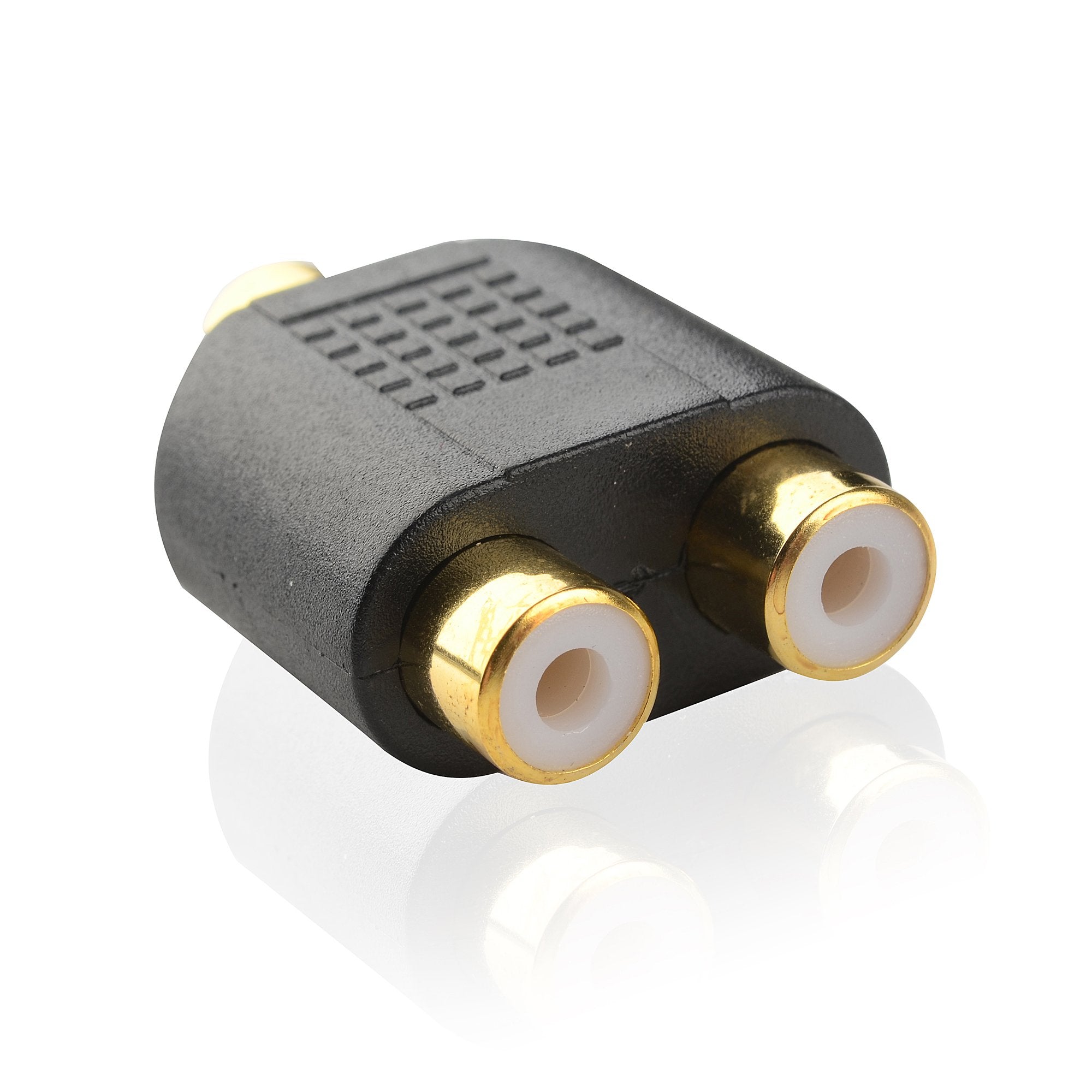 Cable Matters 5 Pack Gold Plated RCA Split Adapter