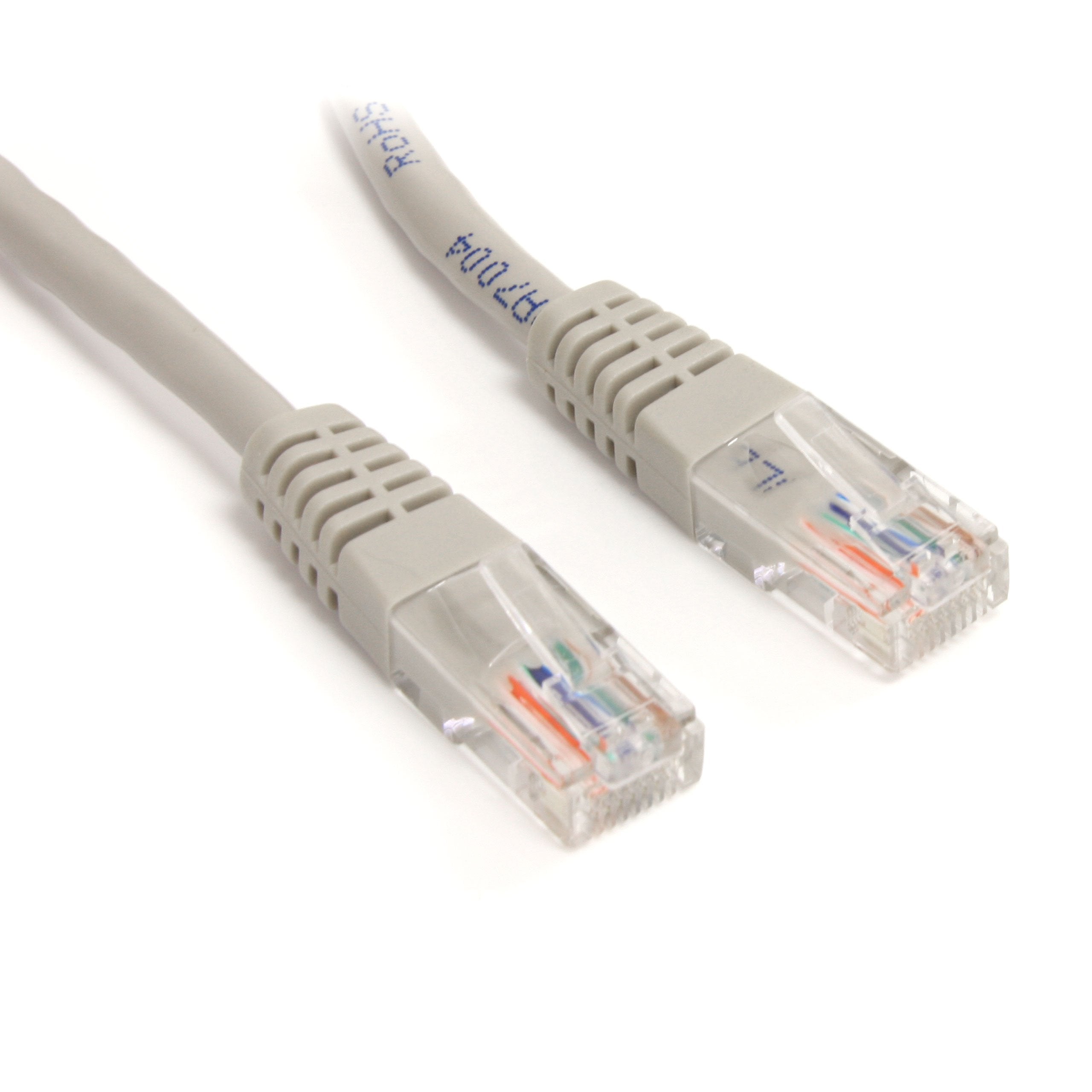 Startech.Com Cat5E Ethernet Cable   50 Ft   Gray   Patch Cable   Molded Cat5E Cable   Long Network Cable   Ethernet Cord   Cat 5