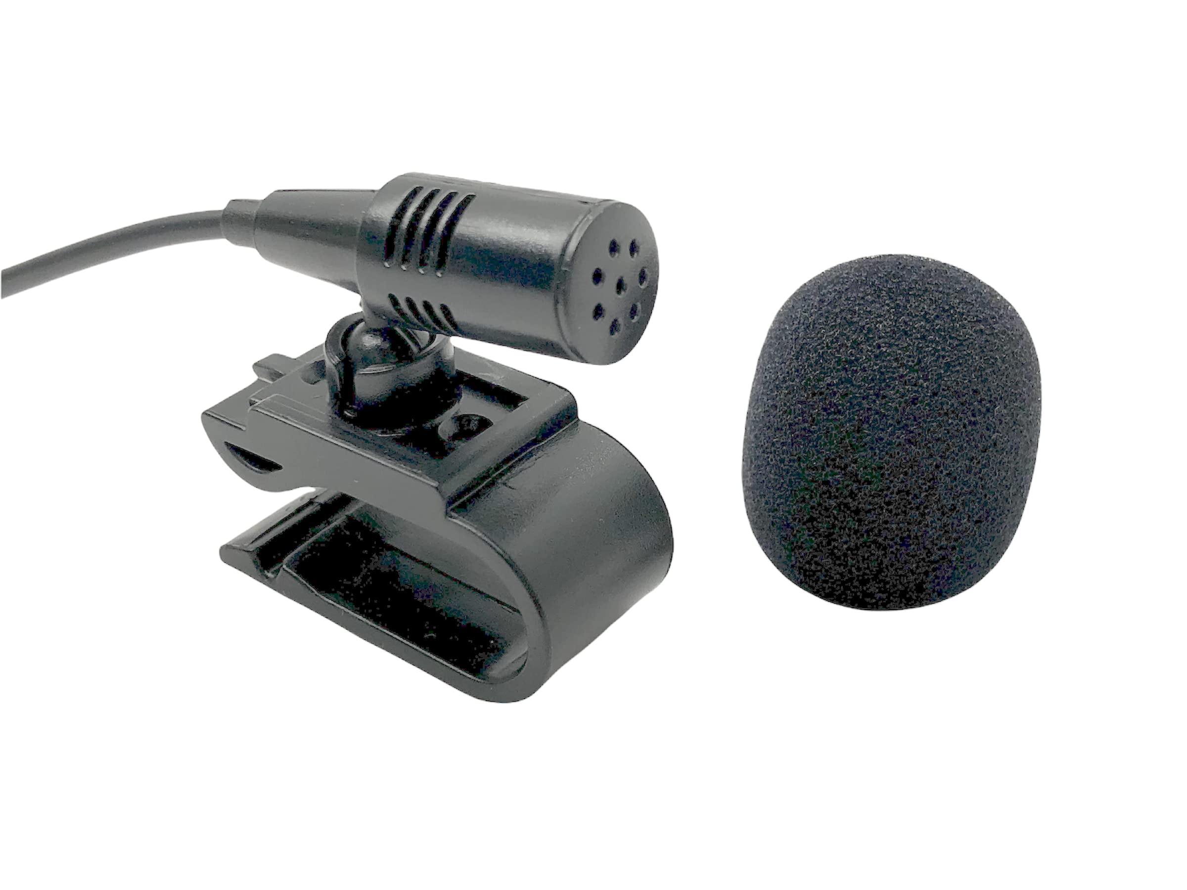 2.5Mm Microphone Mic Handsfree Dash Car Stereo Receiver Compatible For Pioneer Fh Mvh Mxtx Sph Dmh Dxt   Series Dmh 100Bt Dmh 1500Nex Dmh 2660Nex Fh S52Bt Mvh 1400Nex Mvh 200Ex Mvh 210Ex Mvh 300Ex