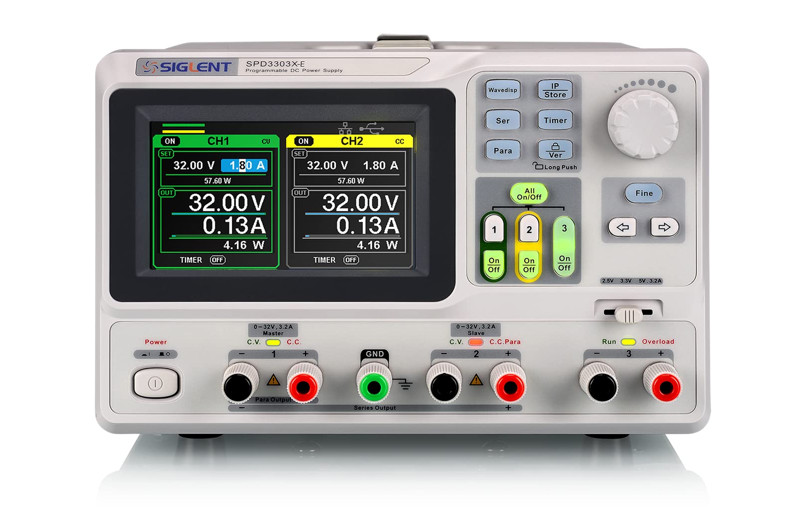 Siglent Technologies Spd3303X E Triple Output Power Supply