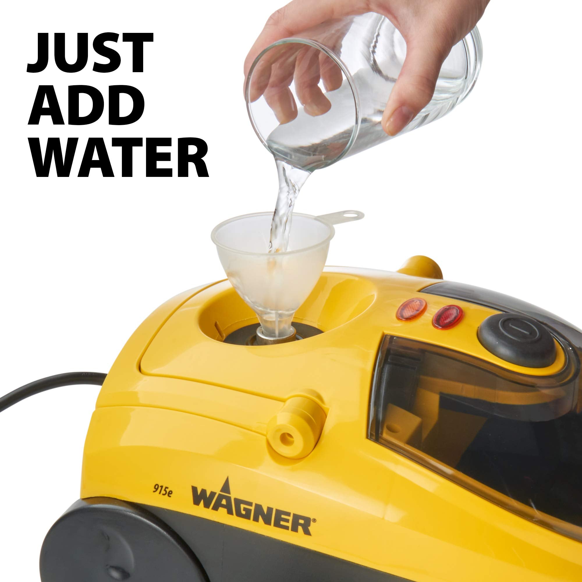 Wagner Spraytech C900134 925E Elite Steamer Multi Purpose Mop With 20 Accessories For Chemical Free Steam Cleaning, Hardwood Flo