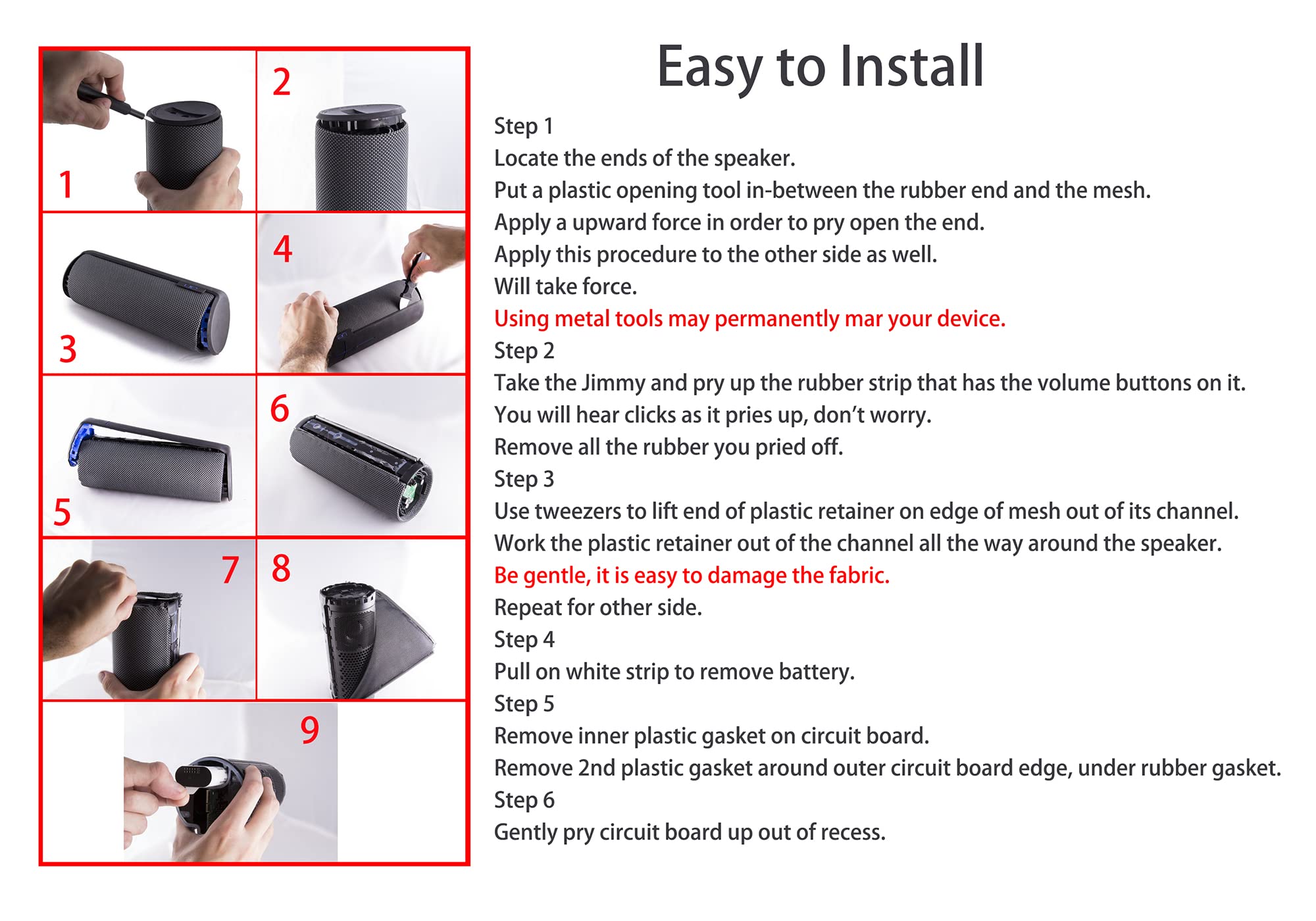Gikysuiz Replacement Battery For Logitech Ue Megaboom Series Wireless Bluetooth Speaker Fits Part Number 533 000116 533 000146 7