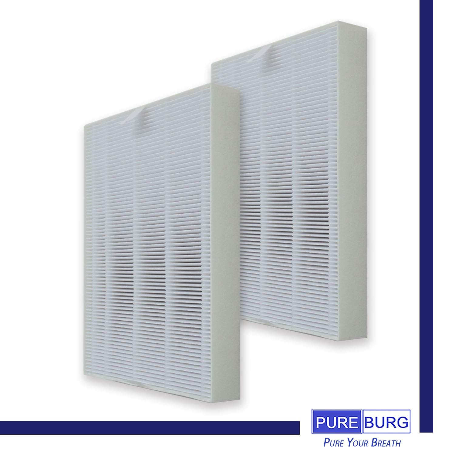 Pureburg Ap 1216L Replacement True Hepa Filter Set Compatible With Coway Ap 1216L Tower Mighty Air Purifier,H13 Activated Carbon